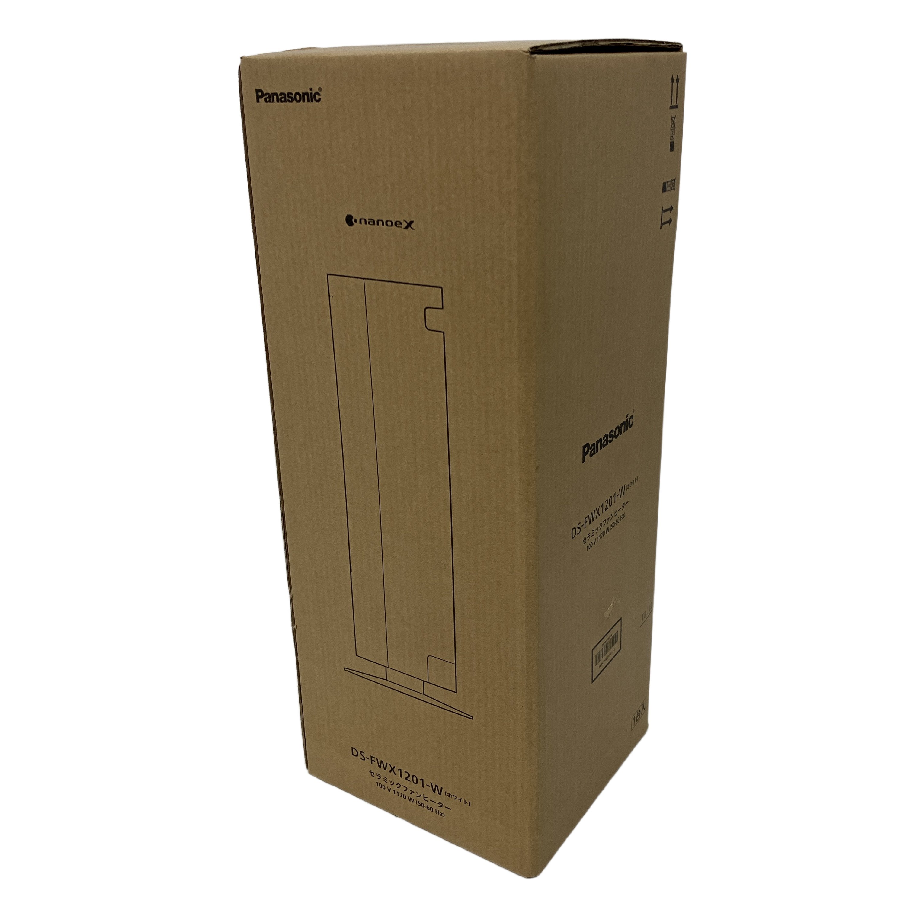 Panasonic DS-FWX1201 セラミック ファン ヒーター パナソニック 暖房 家電 未使用