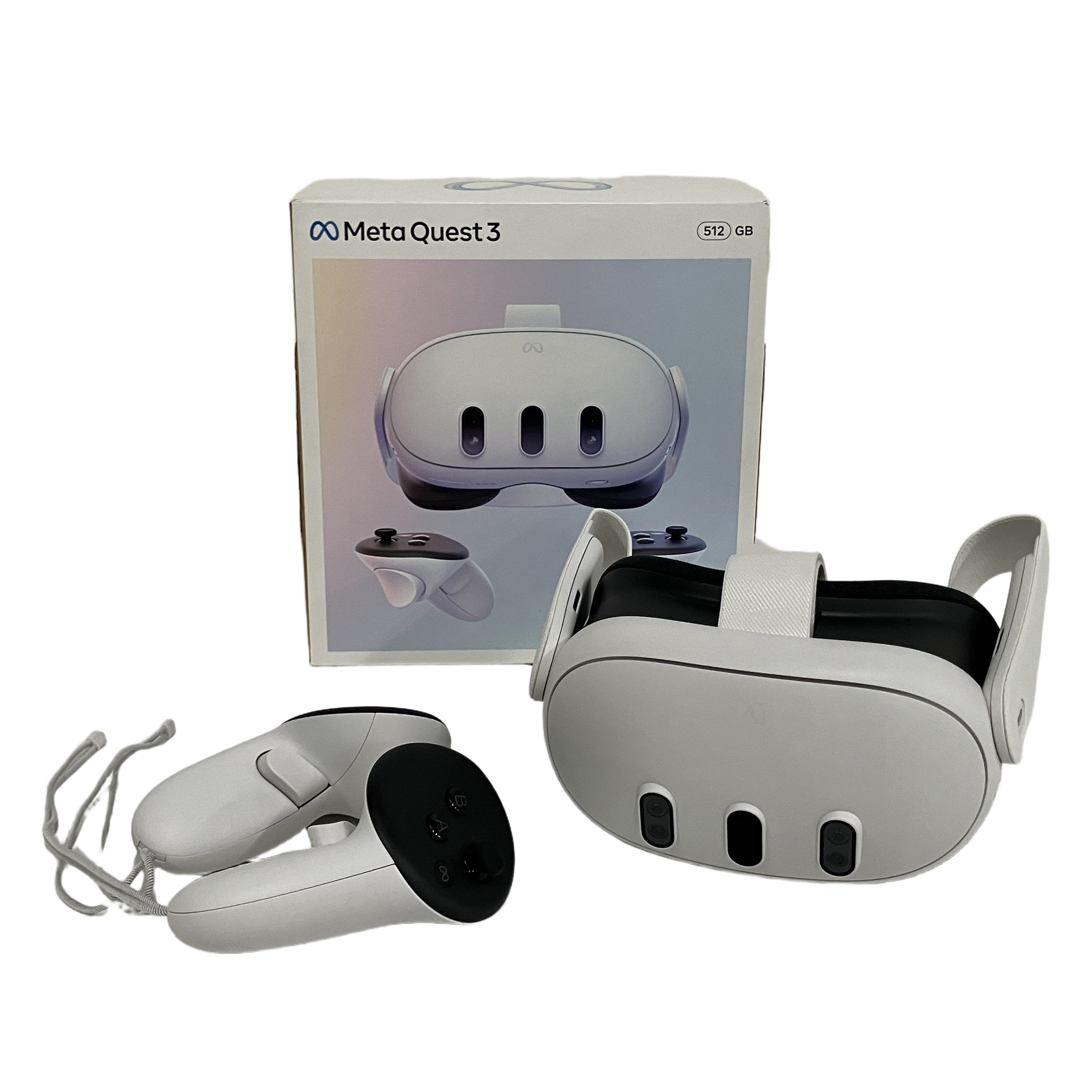 Meta Quest 3 512GB S3A VRゴーグル 付属品セット 家電 ゲーム メタクエスト 中古