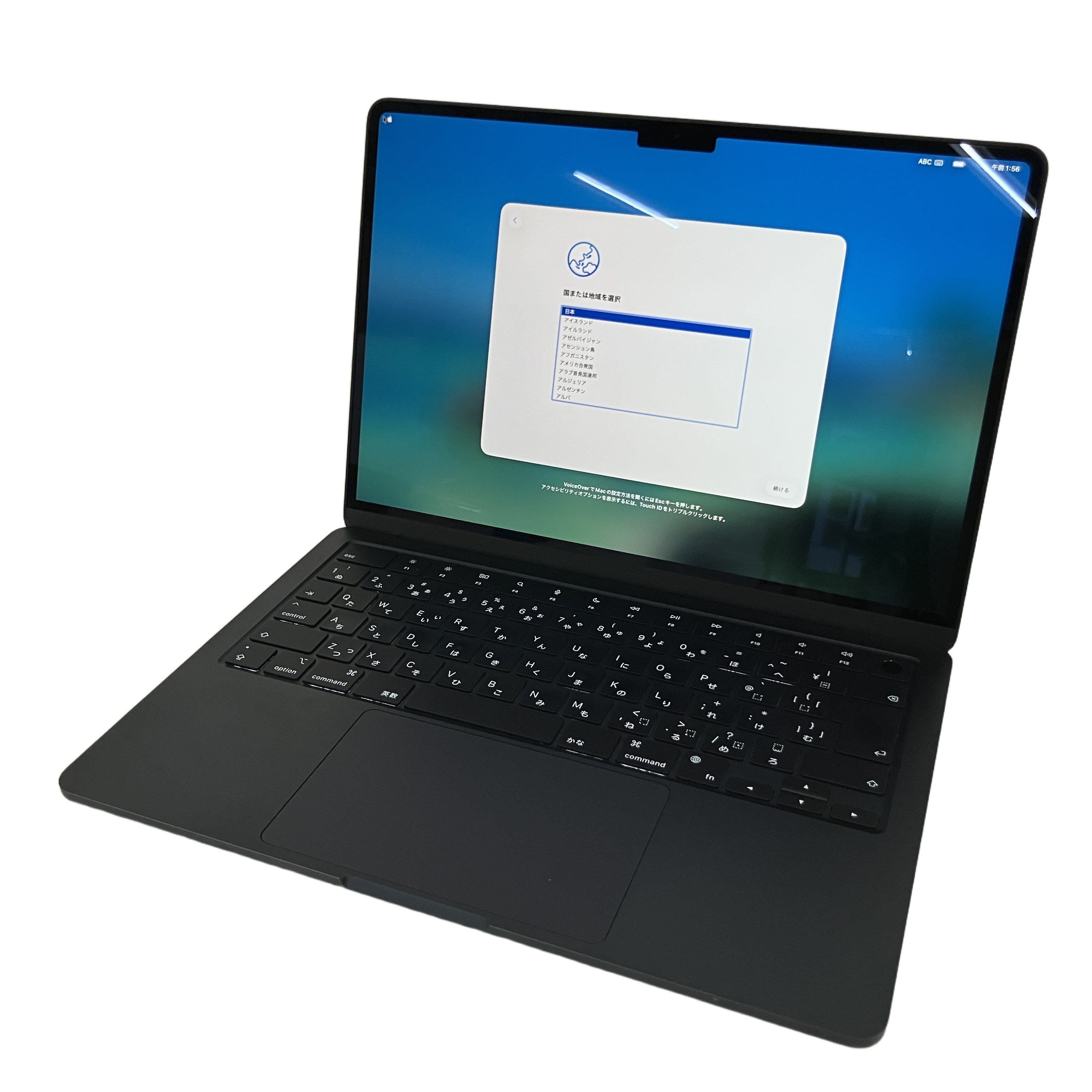 Apple MacBook Air 2022 13.6インチ M2 メモリ8GB SSD256GB ノートパソコン アップル 中古