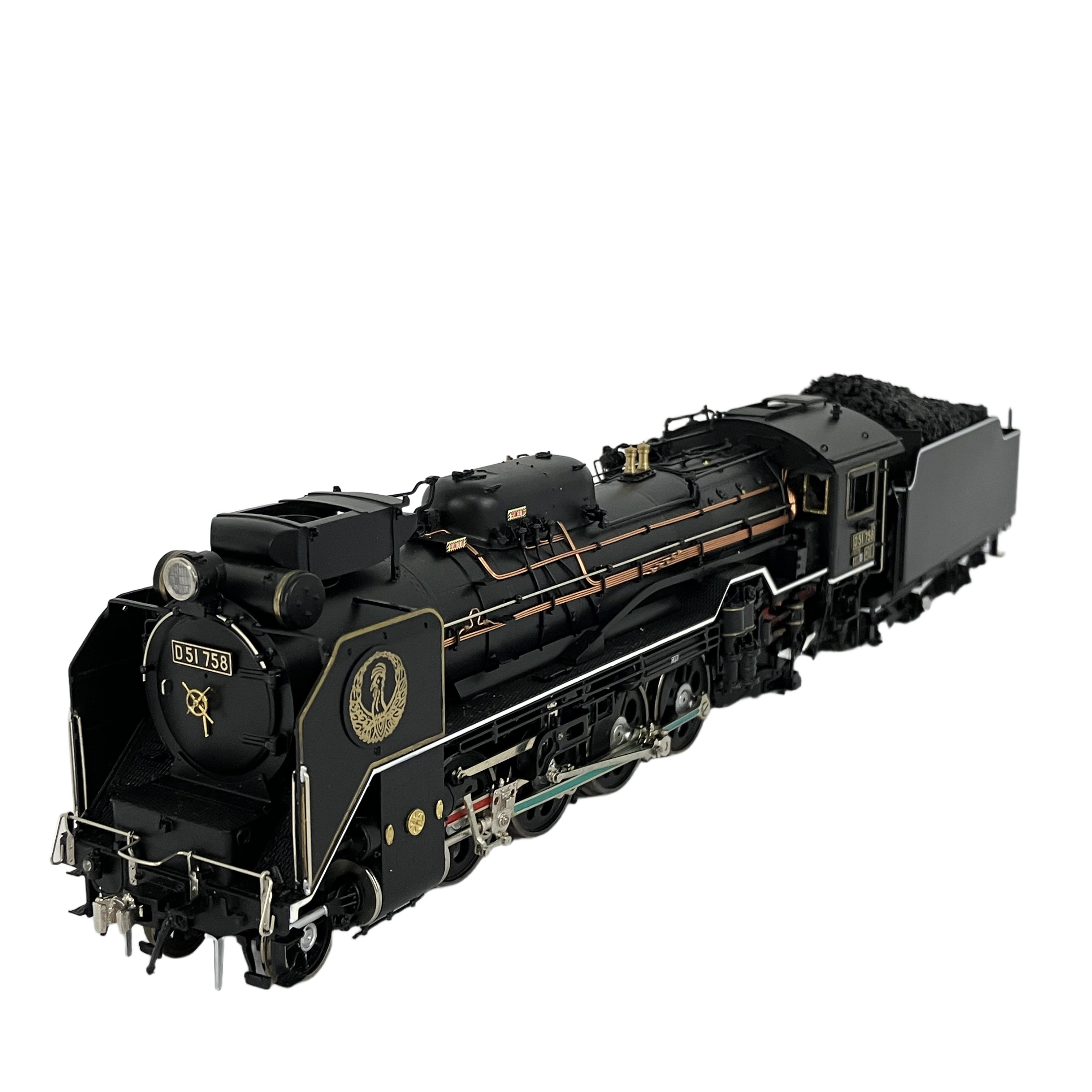★希少お召仕様・中古 天賞堂 No.11008 D51形 758号機 蒸気機関車 HOゲージ 鉄道模型★