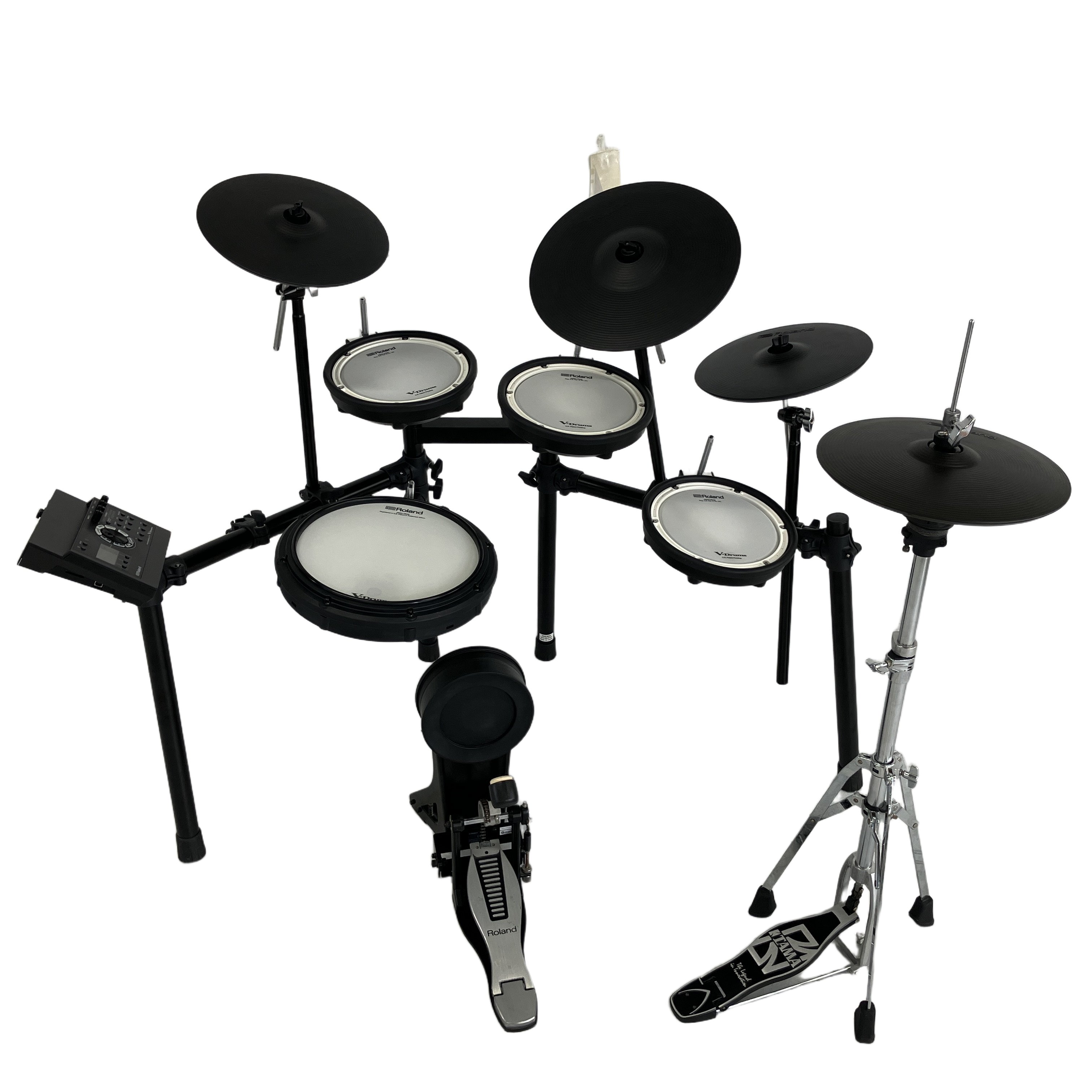 Roland TD-17KVX 電子ドラム ハイハットスタンド付き 打楽器 ローランド 中古