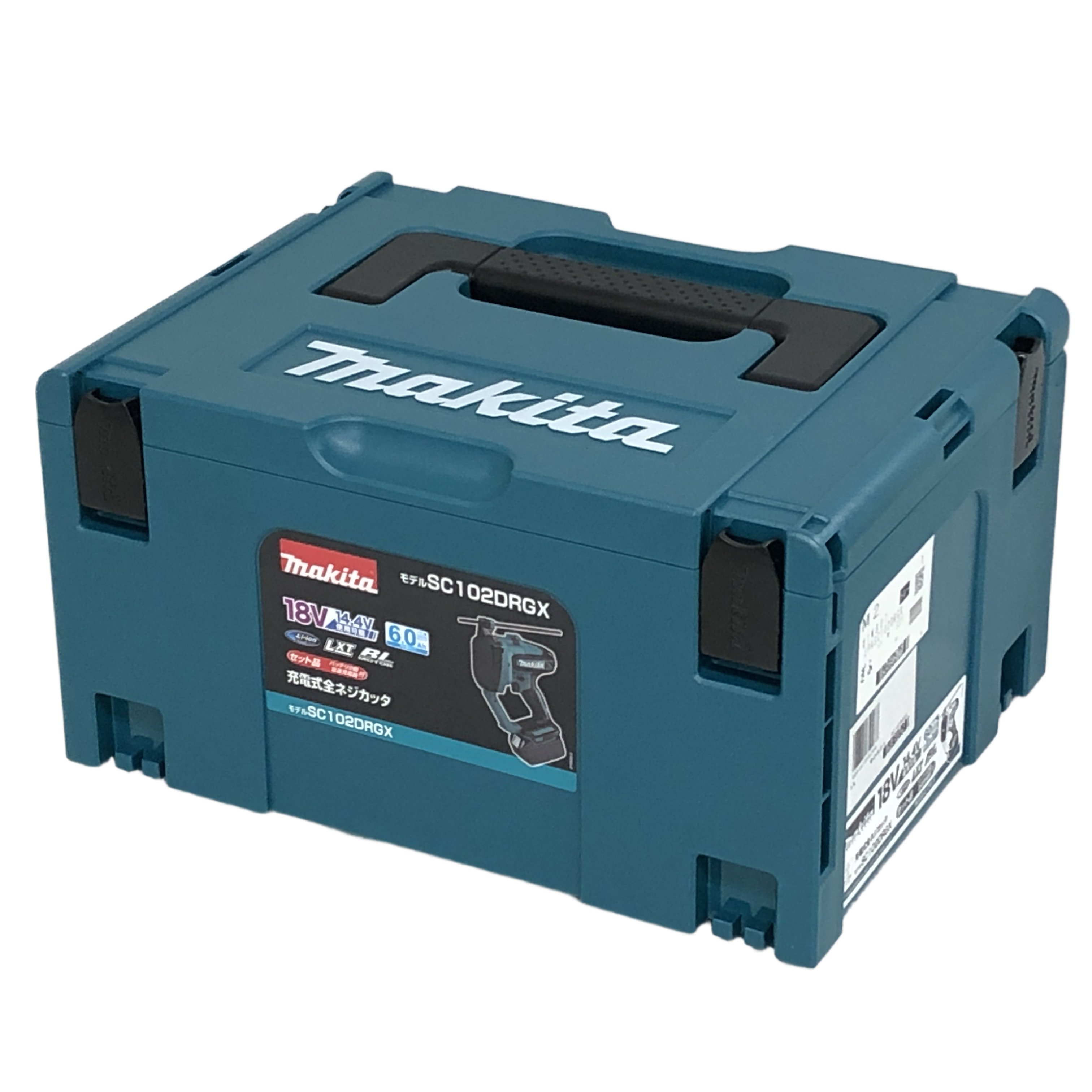 makita マキタ 充電式全ネジカッタ SC102DRGX 18V 6.0Ah バッテリー2個 急速充電器 付き 電動工具 未使用
