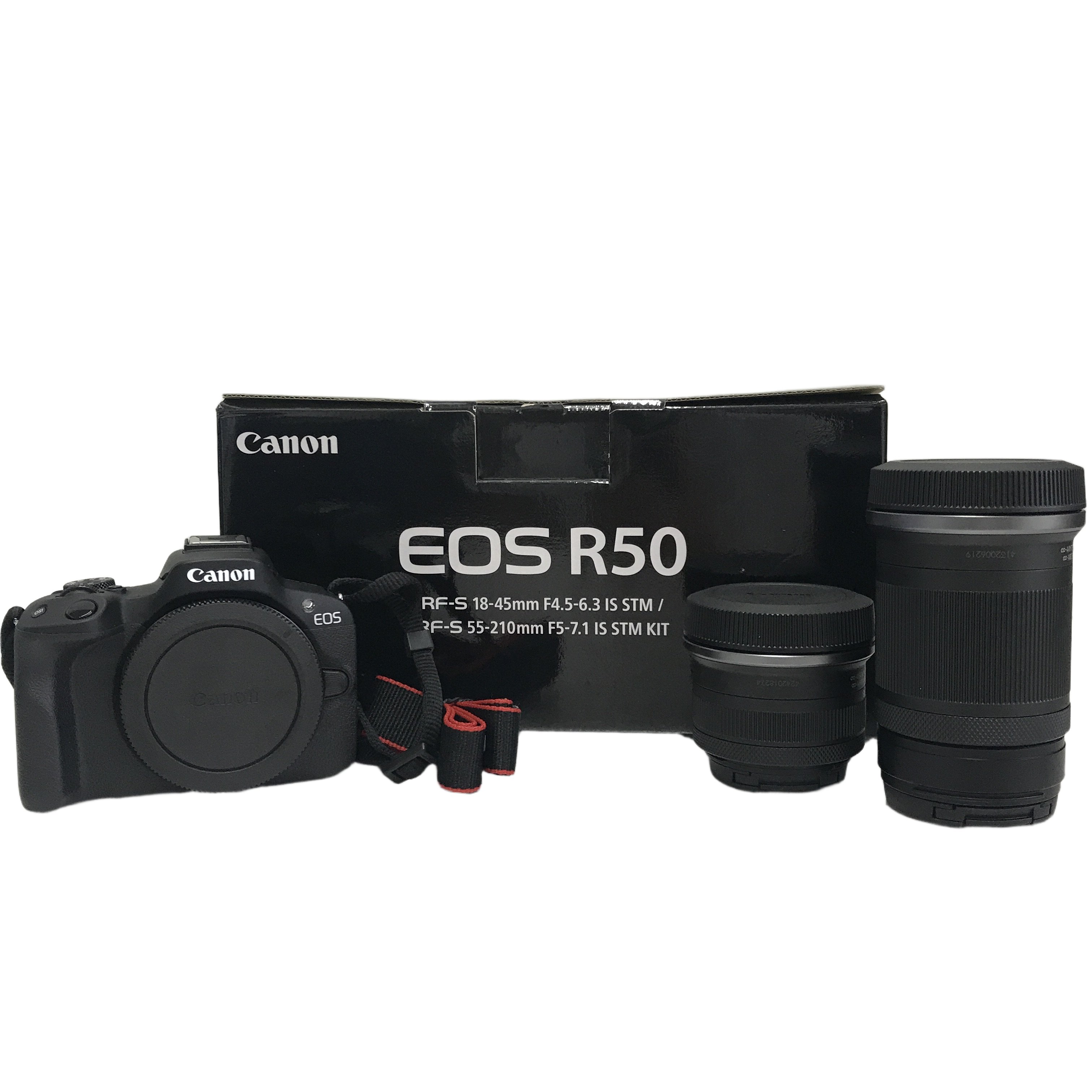 Canon EOS R50 ダブルズームキット 一眼レフカメラ レンズセット キャノン 中古 良好