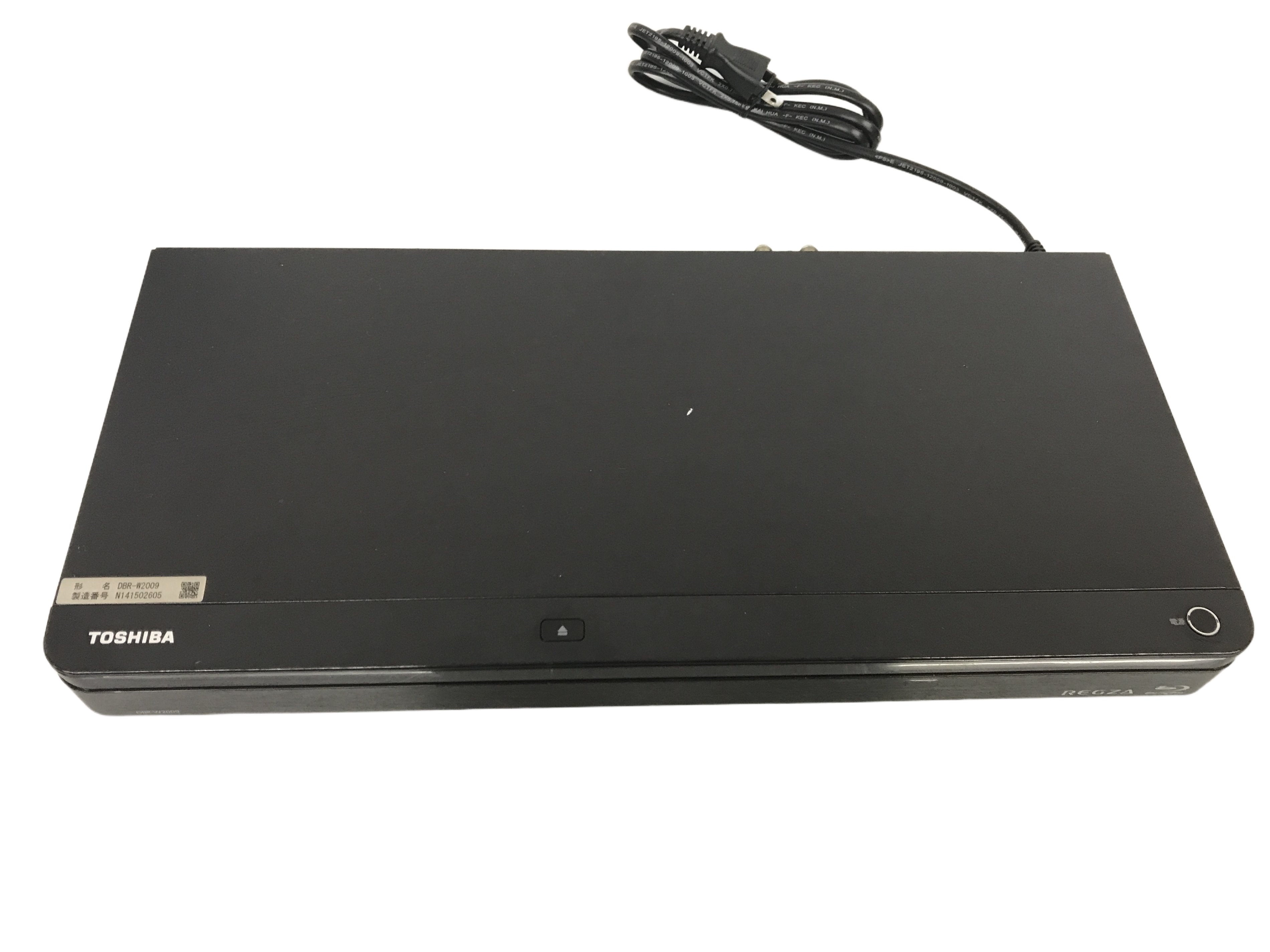 TOSHIBA DBR-W2009 REGZA HDD ブルーレイディスクレコーダー 東芝 レグザ 中古