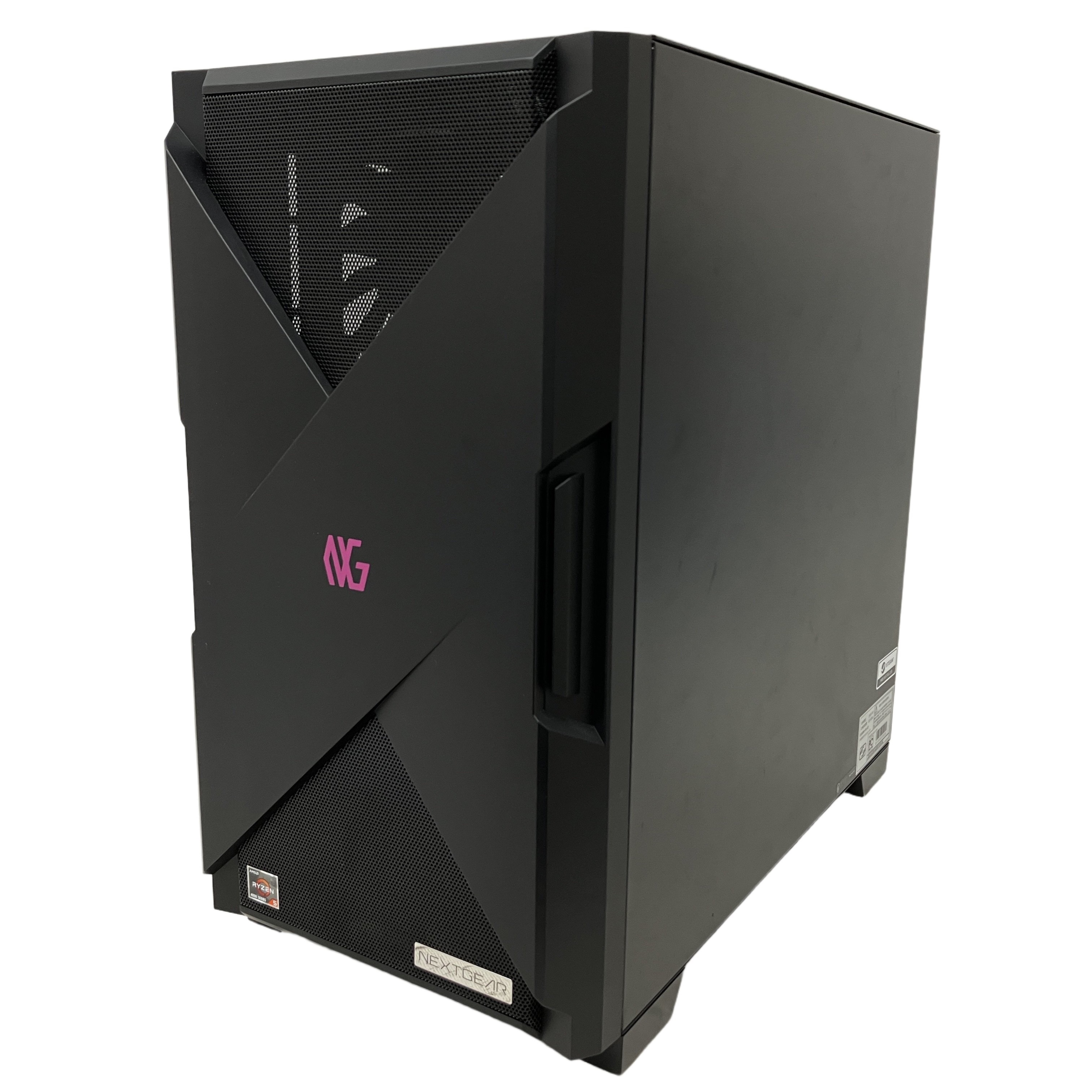 Mouse NEXTGEAR JGA5G60B5AACW101DECAL デスクトップ パソコン Ryzen 5 4500 16GB SSD 1TB RTX 4060 win11 中古 良好