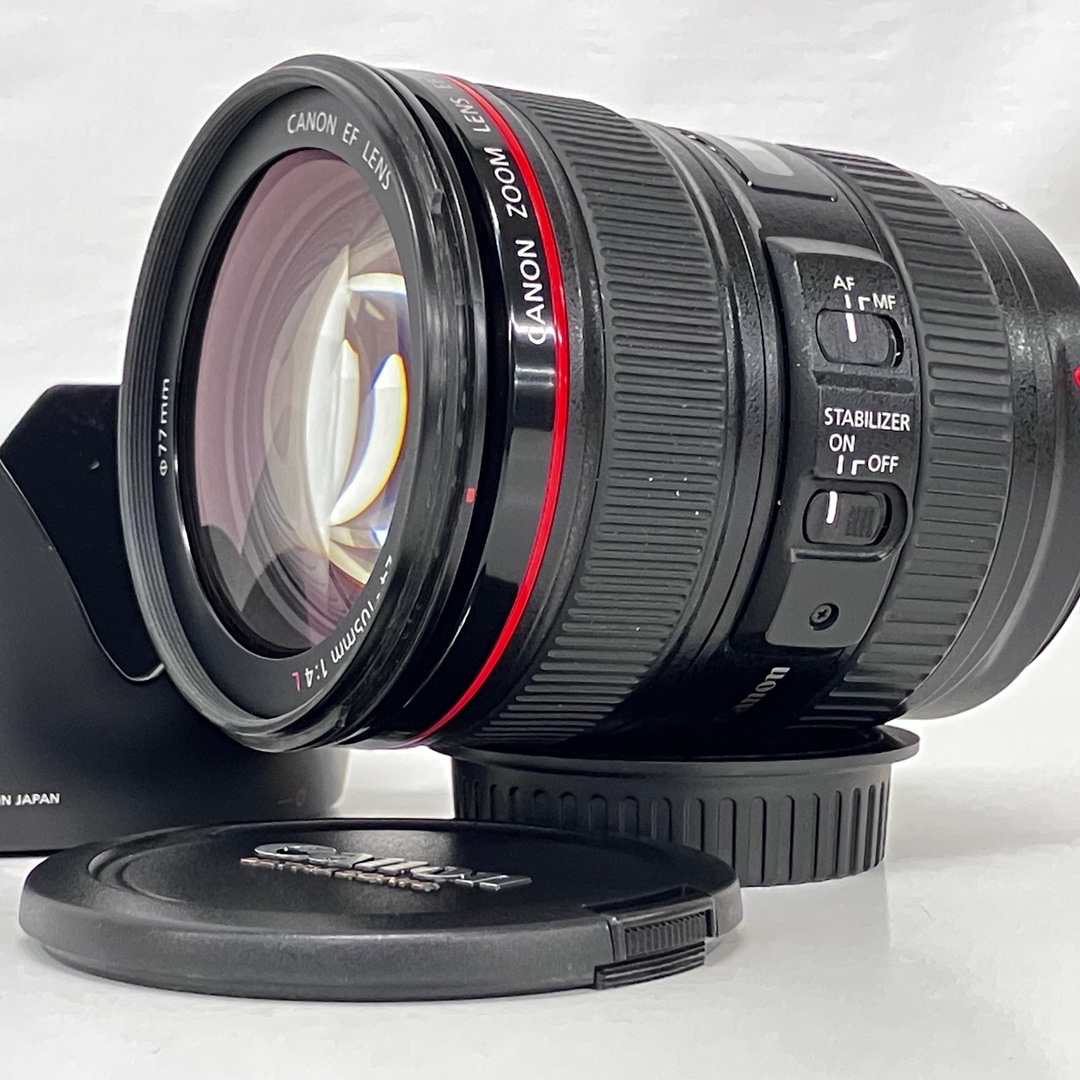 Canon キャノン EF24-105 F4 L IS USM レンズ カメラ周辺機器 中古