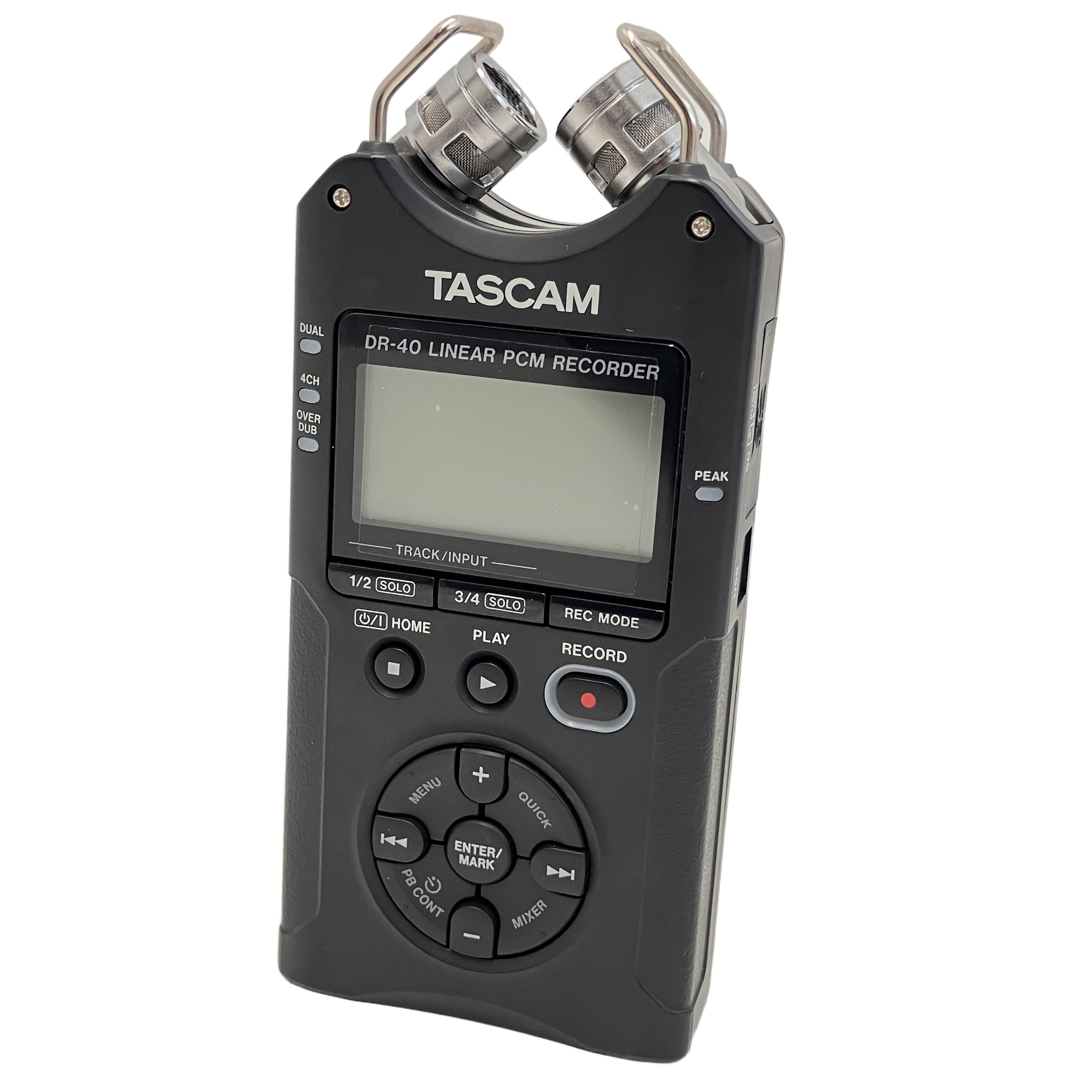TASCAM タスカム DR-40X リニア PCM レコーダー ポータブルオーディオレコーダー 音響機材 中古