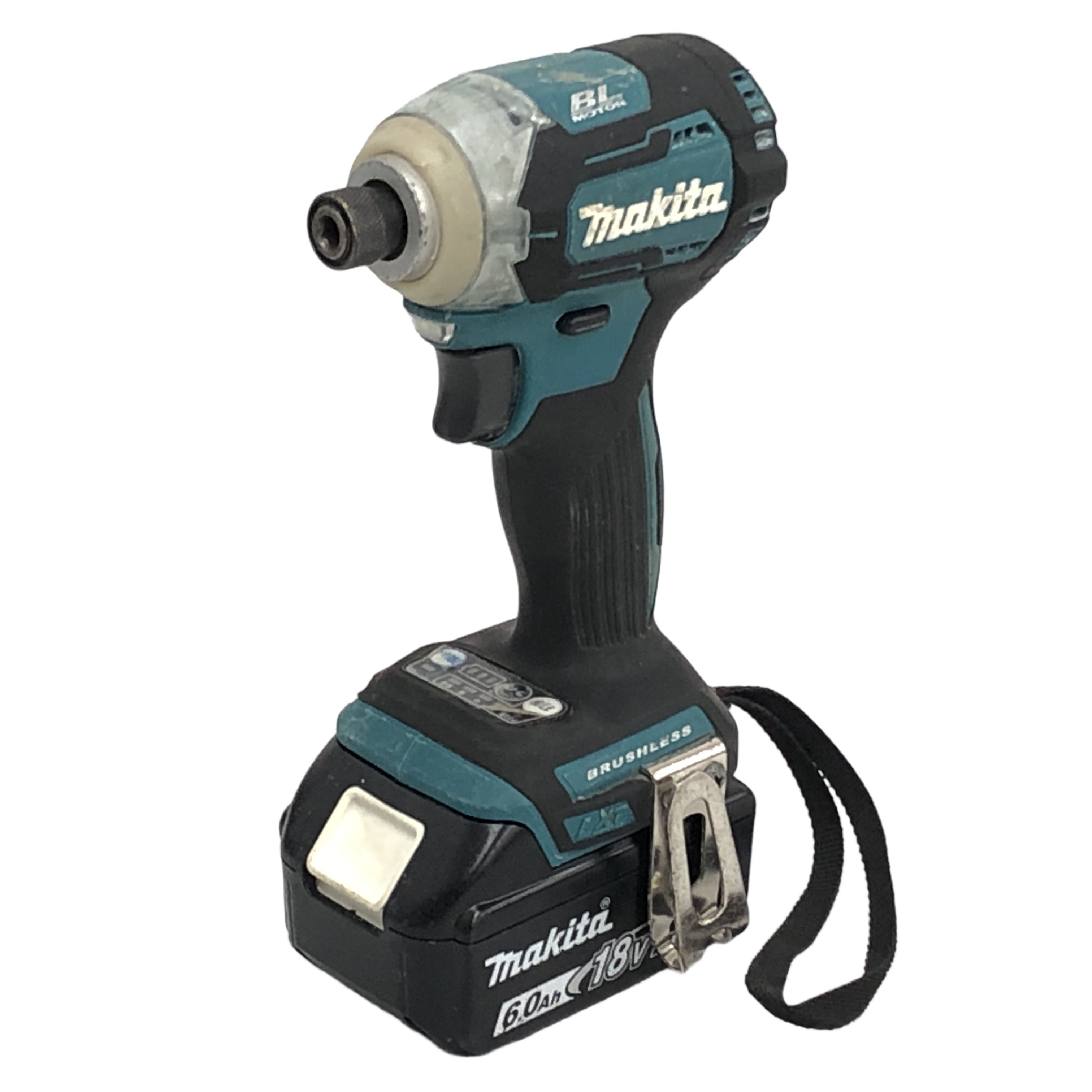 makita TD170DRGX 充電式インパクトドライバー 18V 6.0Ah バッテリー 電動工具 マキタ 中古