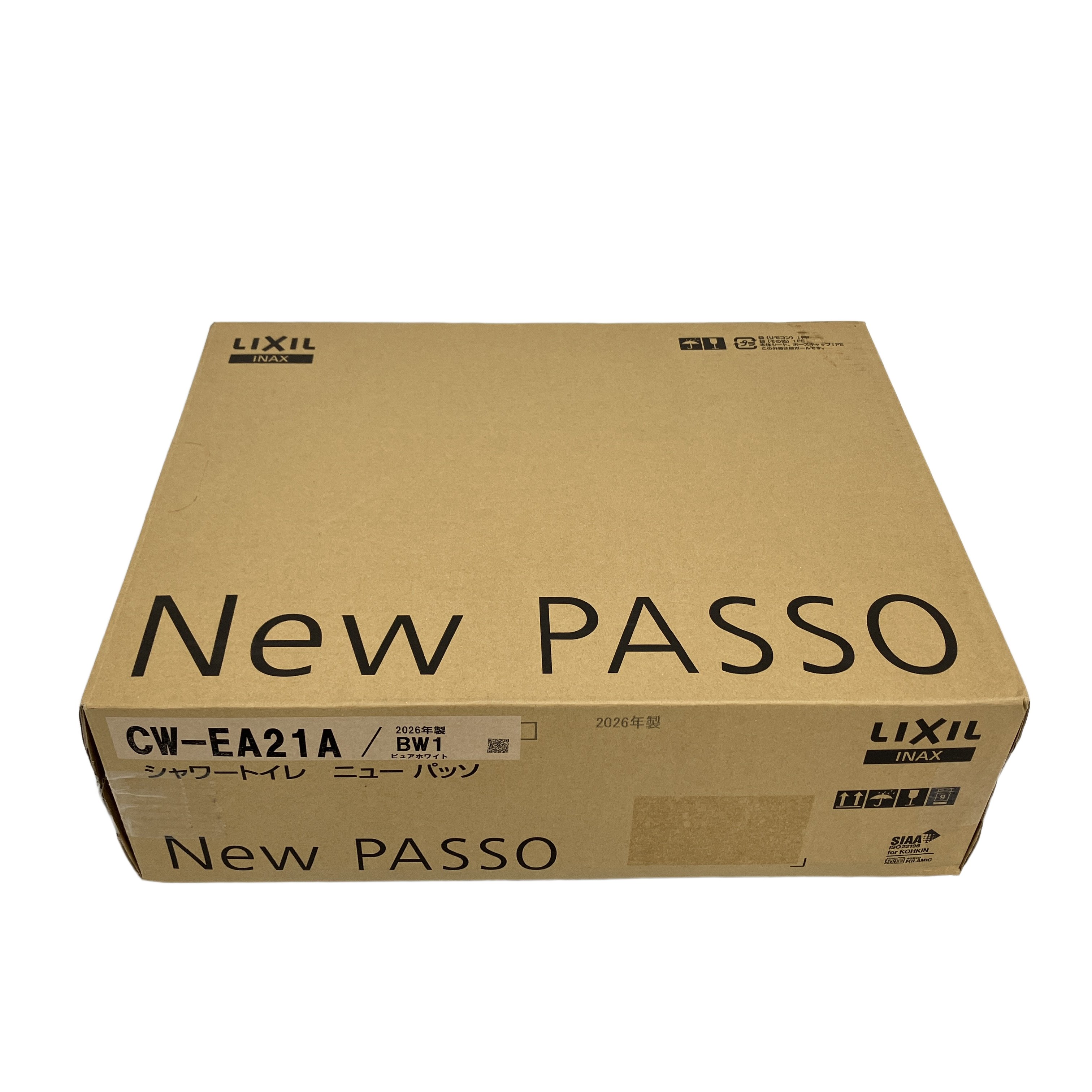LIXIL リクシル CW-EA21A BW1 New PASSO シャワートイレ 温水洗浄便座 26年製 未使用