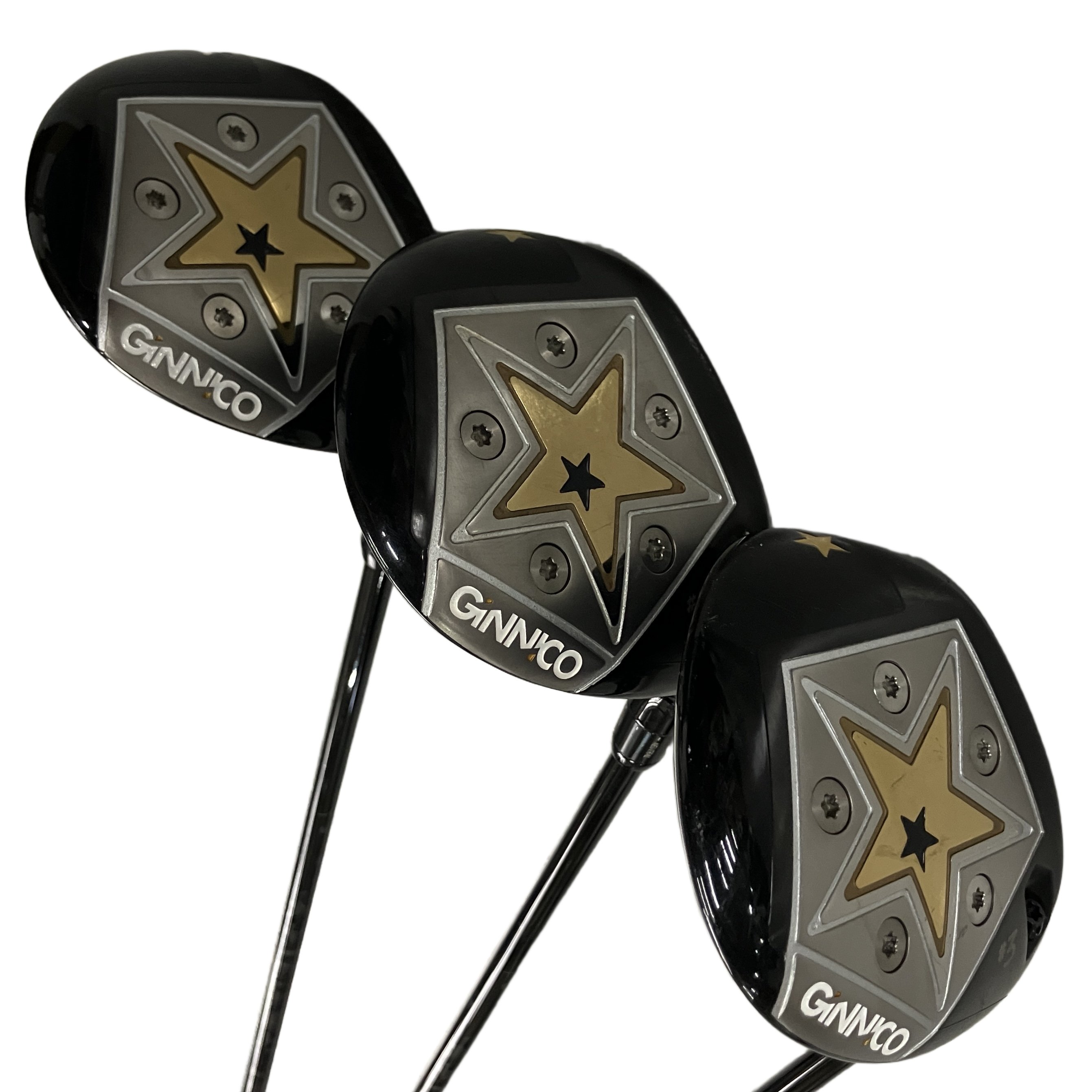 GINNICO 3W/5W/7W ウェッジ 3本セット ジニコ ゴルフクラブ スポーツ用品 中古