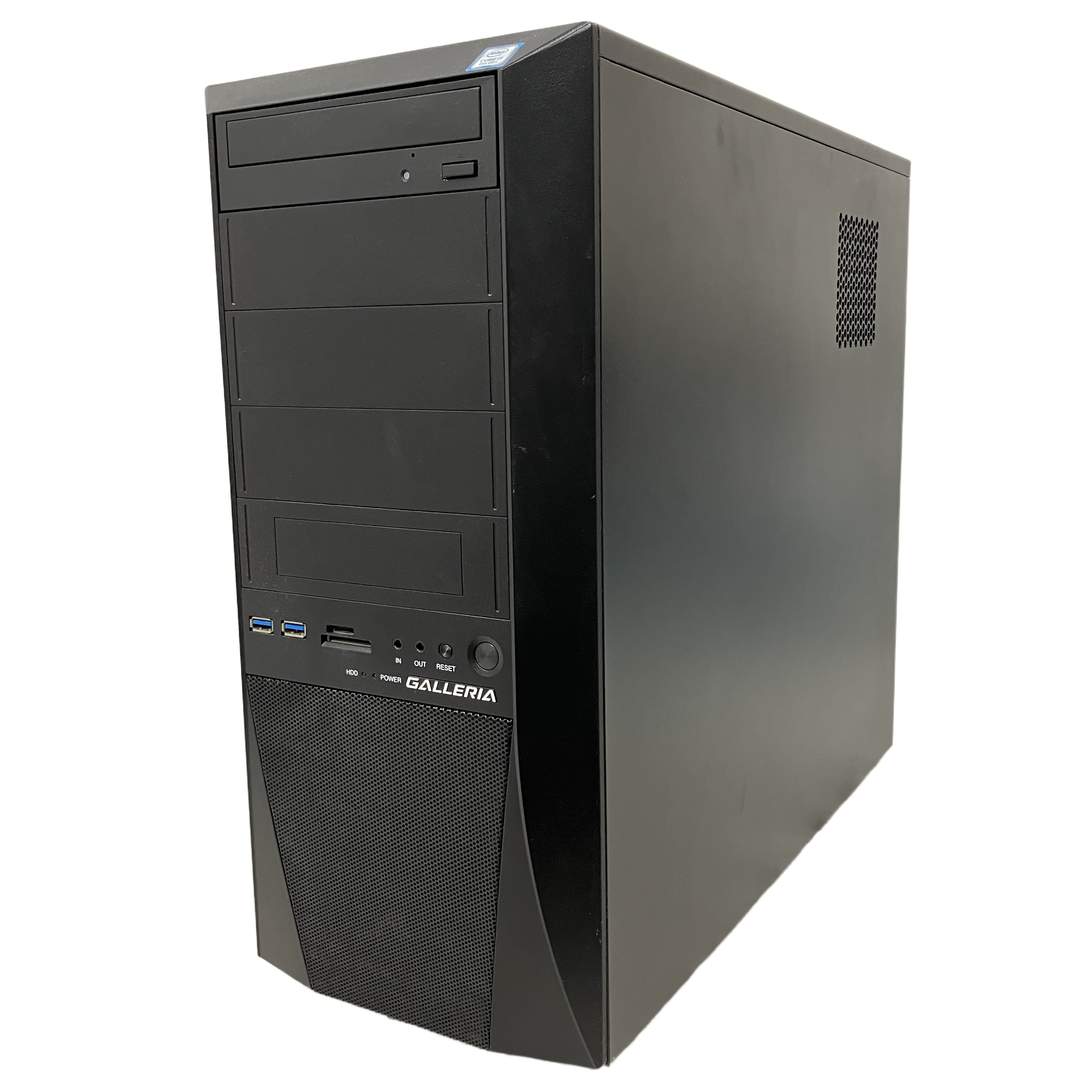 Thirdwave GALLERIA XF デスクトップ パソコン i7 8700 8GB SSD 500GB HDD 2TB RTX 2070 win11 中古