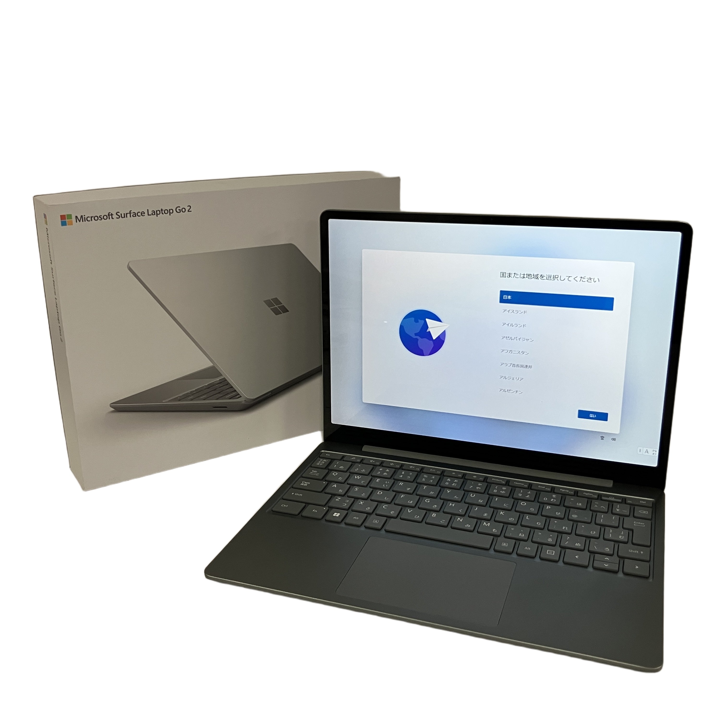 Microsoft Surface Laptop Go 2 12.4型 ノートPC i5-1135G7 メモリ16GB SSD256GB Win11home 中古