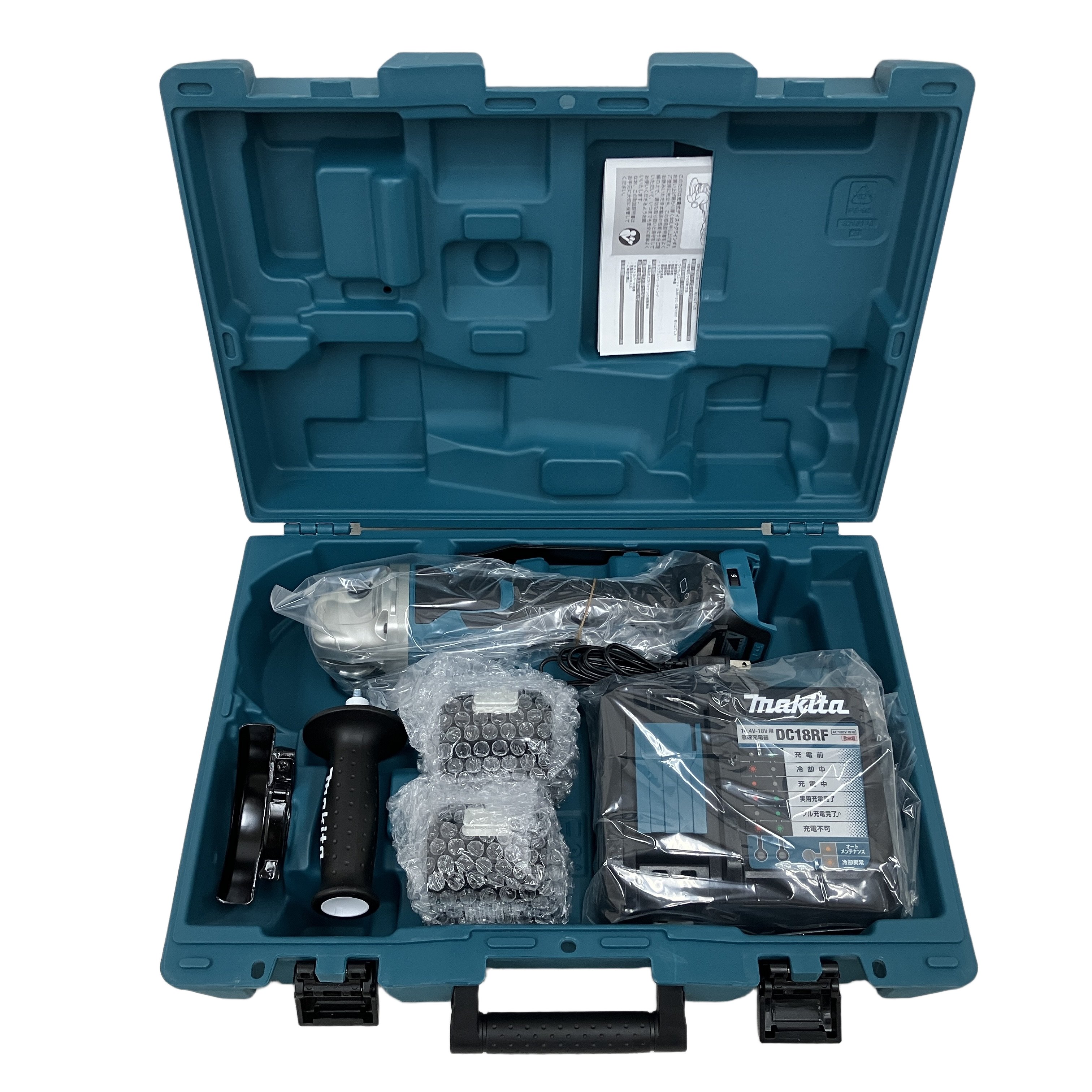 makita マキタ GA418DRGX 充電式 ディスクグラインダ 電動工具 未使用
