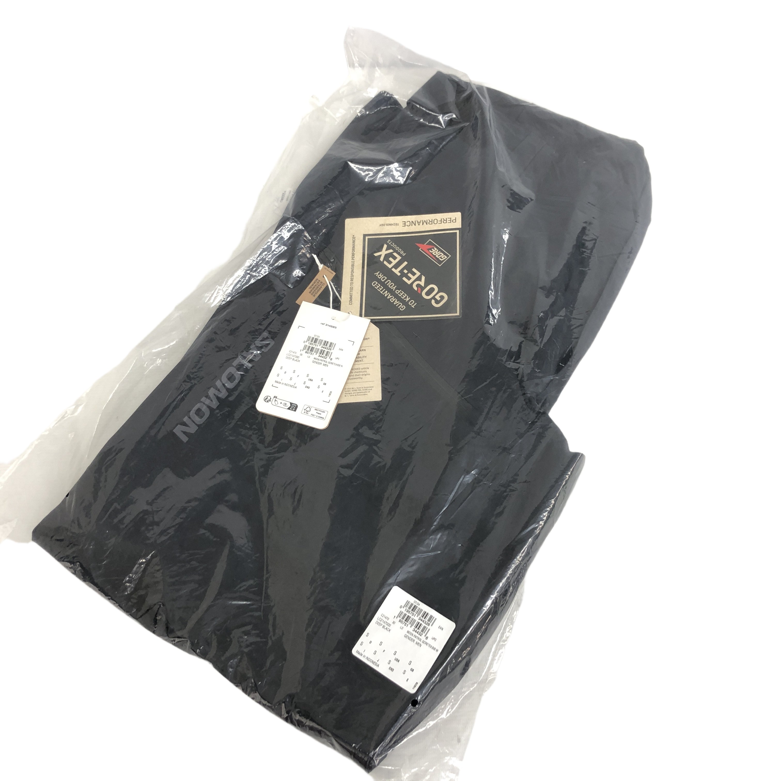 SALOMON MOON PATROL GORE-TEX BIB Sサイズ スキーウェア メンズ サロモン 未開封 未使用