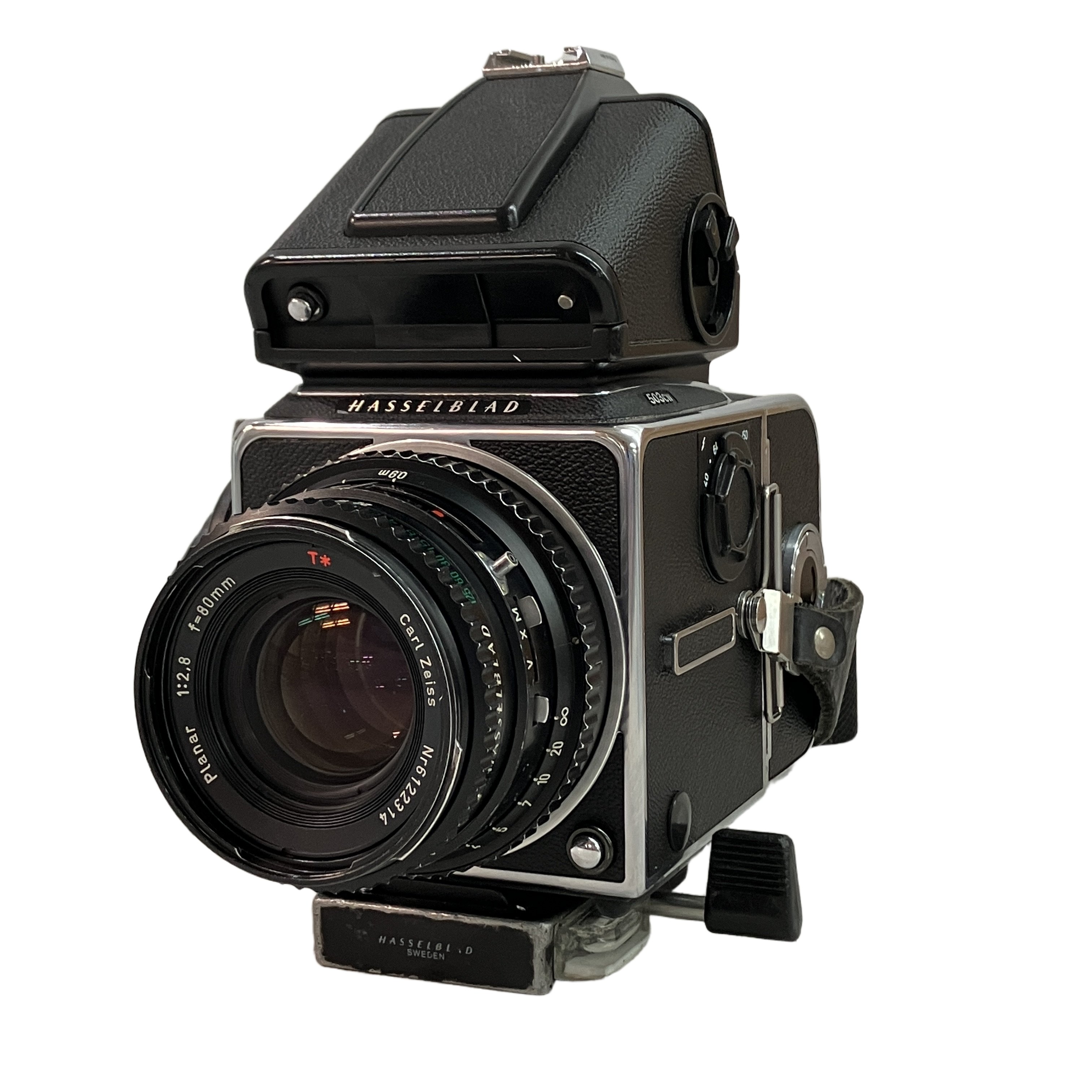 HASSELBLAD 503CW Carl Zeiss Planar 80mm F2.8 T* アイレベルファインダー 中判カメラ ハッセルブラッド 中古