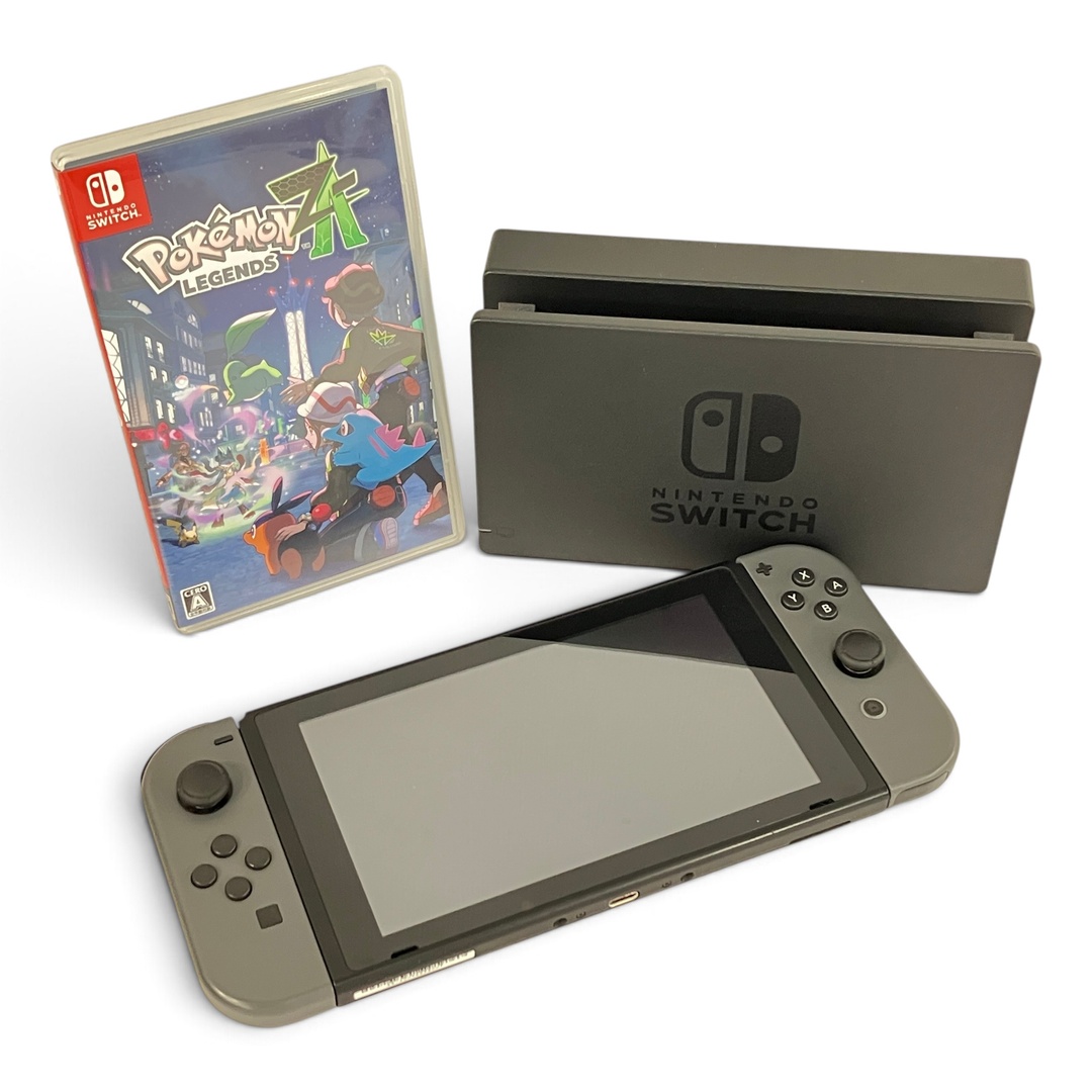 Nintendo Switch HAC-001 ニンテンドー スイッチ LA-H-ALZLA-JPN POKEMON ZA LEGENDS ポケモン ゲーム ソフト セット 家庭用 ゲーム機 任天堂 家電 中古