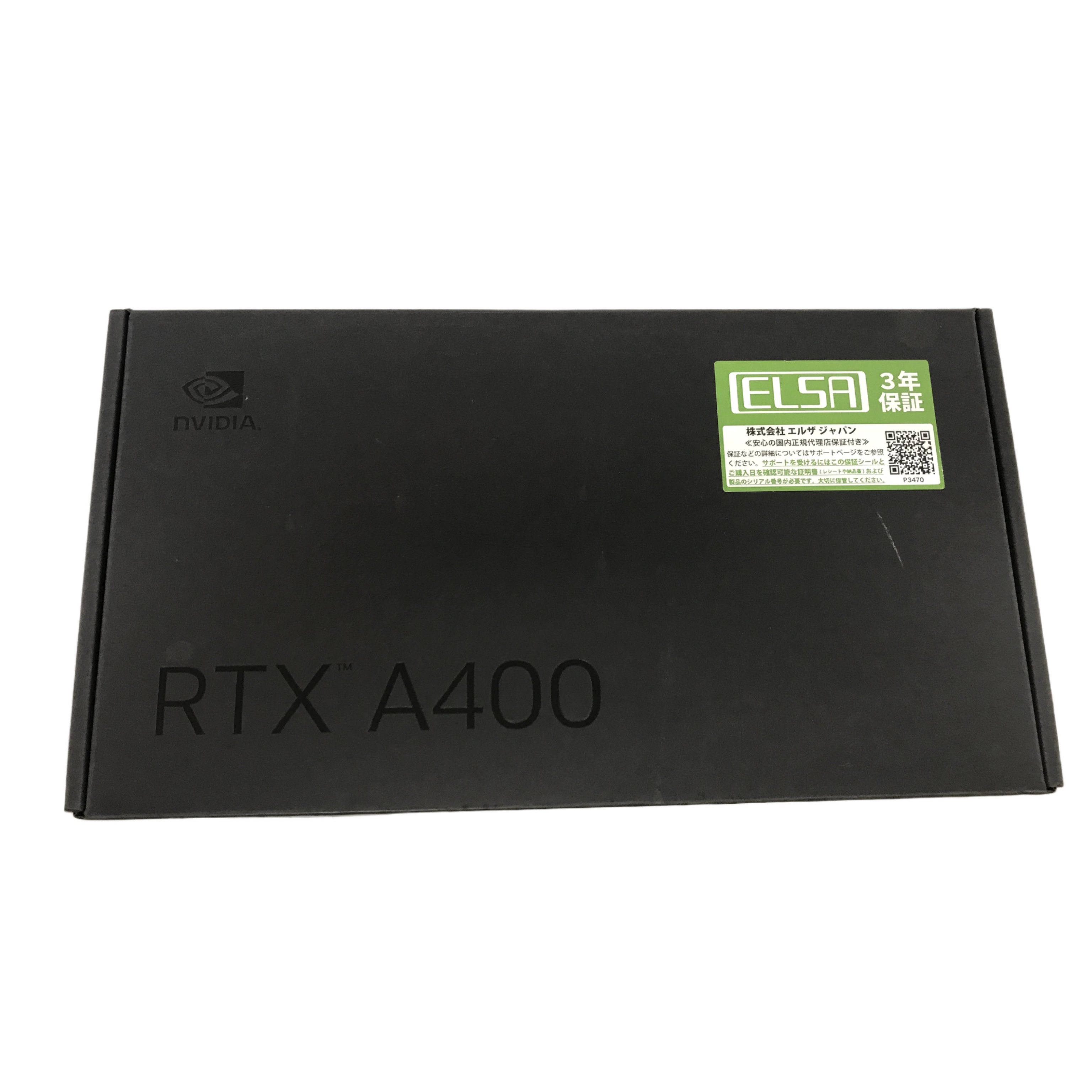 ELSA NVIDIA RTX A400 4GB パソコン パーツ グラフィックボード ビデオカード miniDP 未使用 未開封