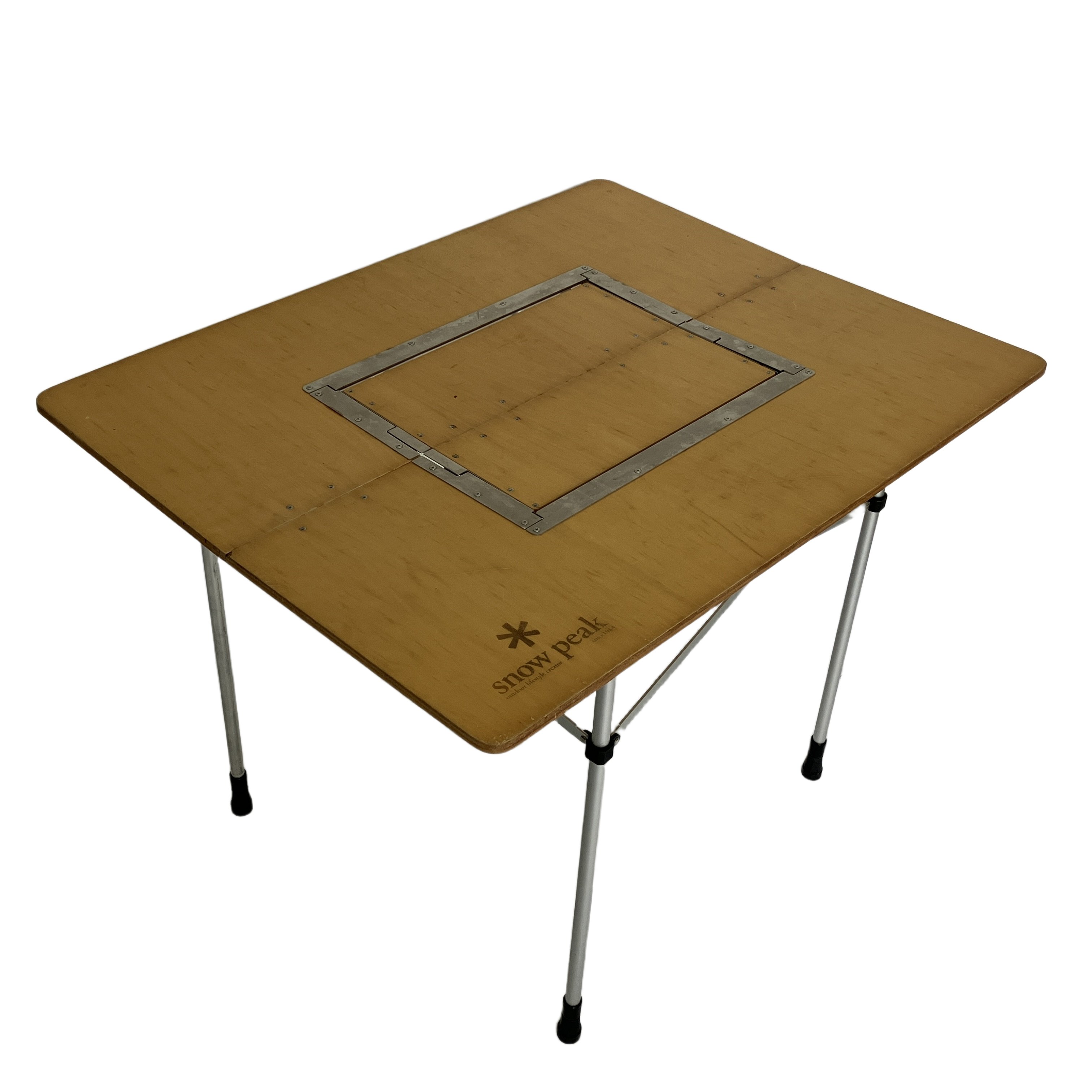 snow peak スノーピーク 折り畳み式 テーブル キャンプ用品 アウトドア 中古
