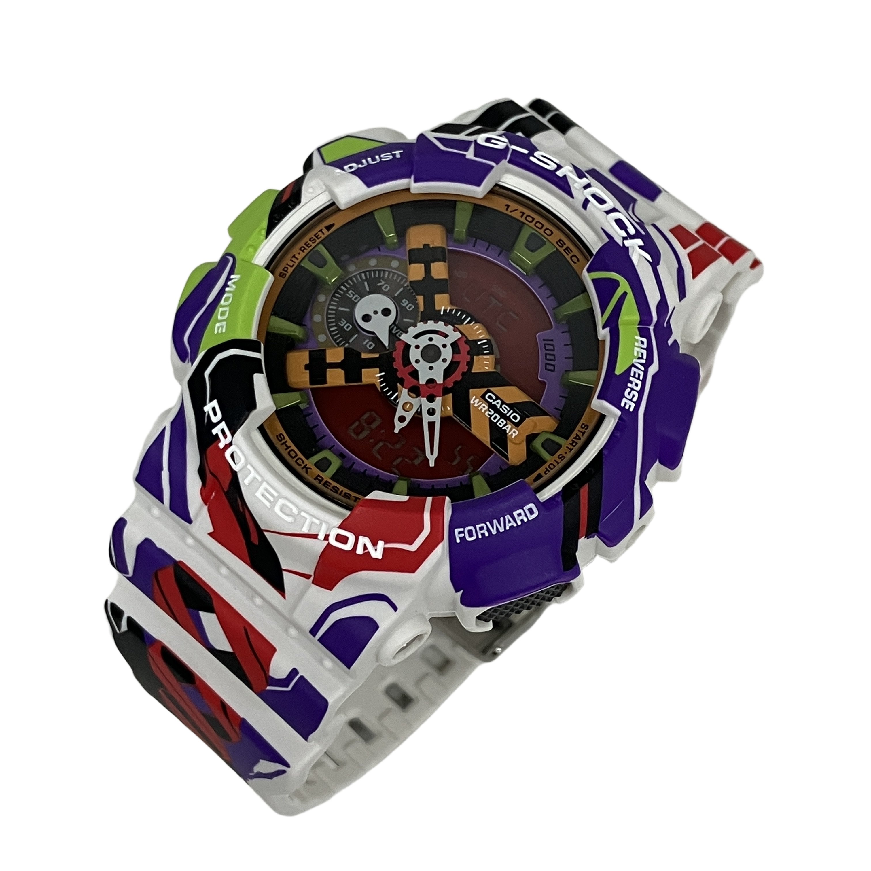 CASIO G-SHOCK×エヴァンゲリオン コラボ 30周年記念モデル 5146 クオーツ 中古 美品
