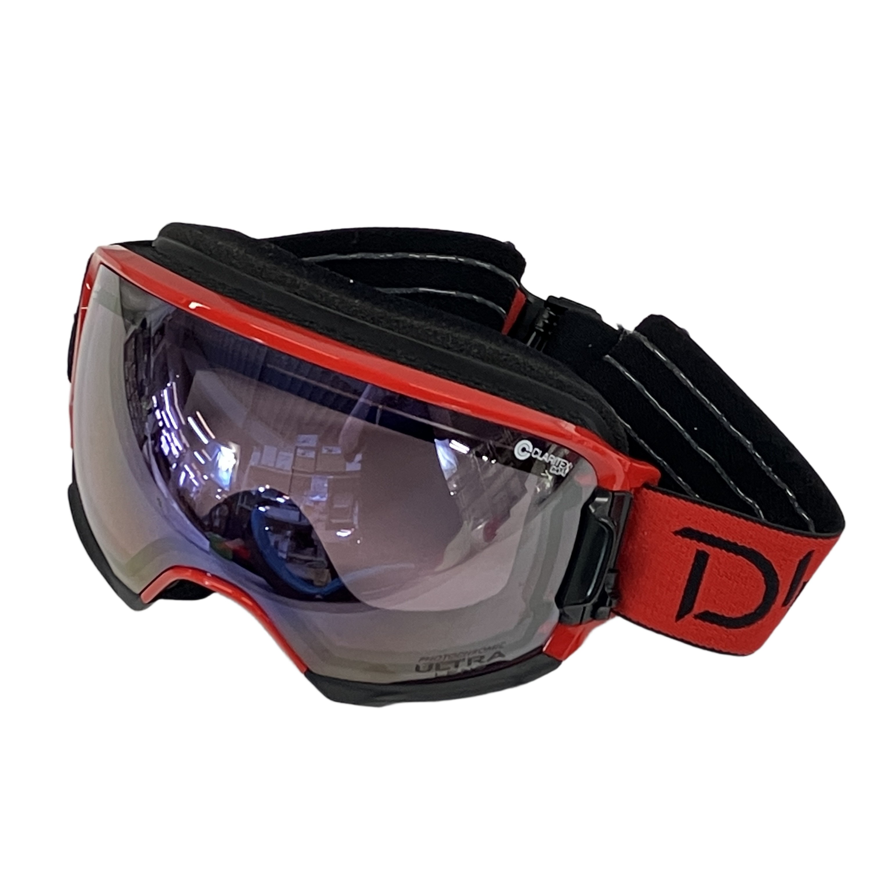 DICE ダイス ULTRALens ANTI-FOG CLARITEXCOAT スノーボード ソフトケース ゴーグル 中古