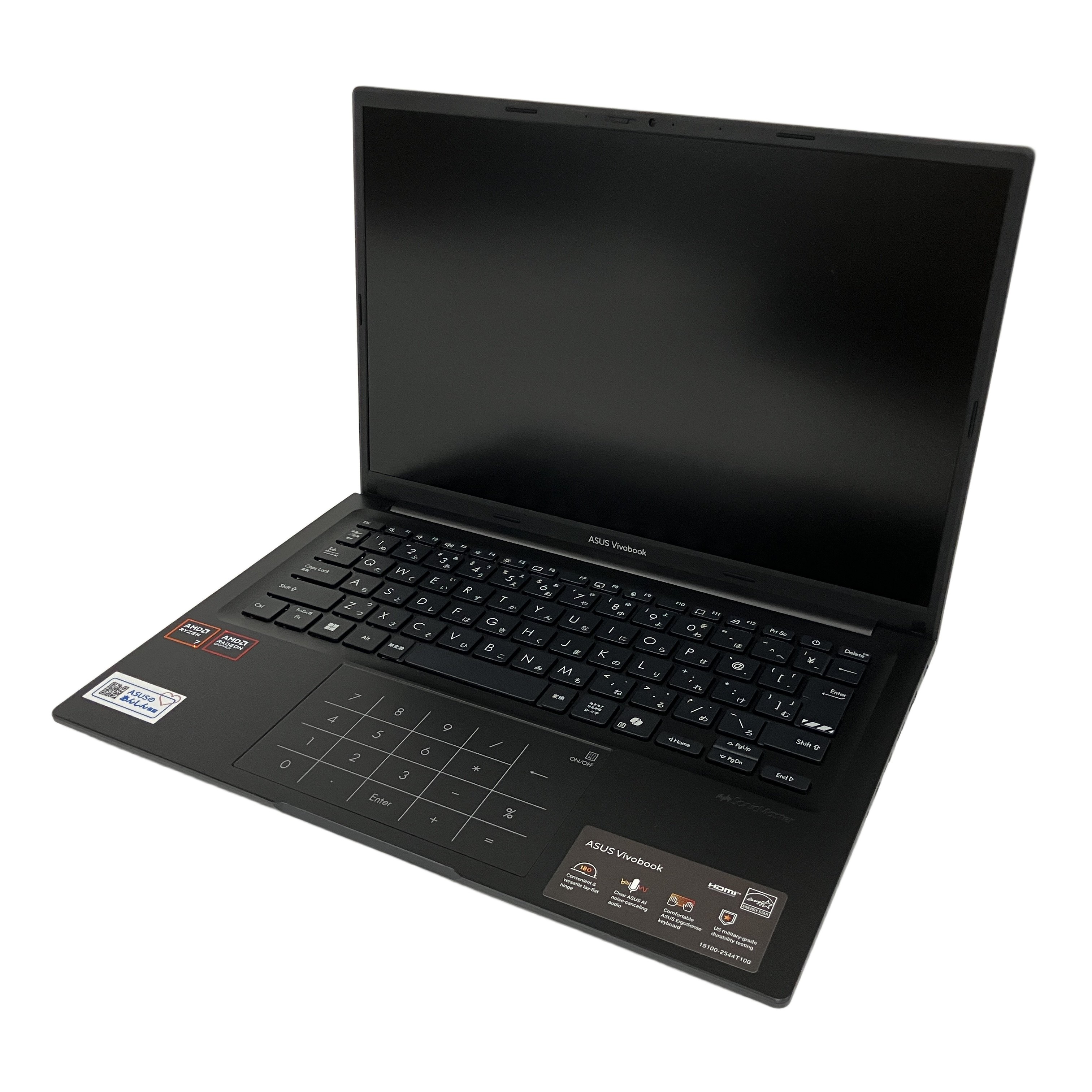 ASUS Vivobook 14 M1405NAQ Ryzen7 170 メモリ16GB SSD512GB Win11Home 14インチ ノートPC 中古