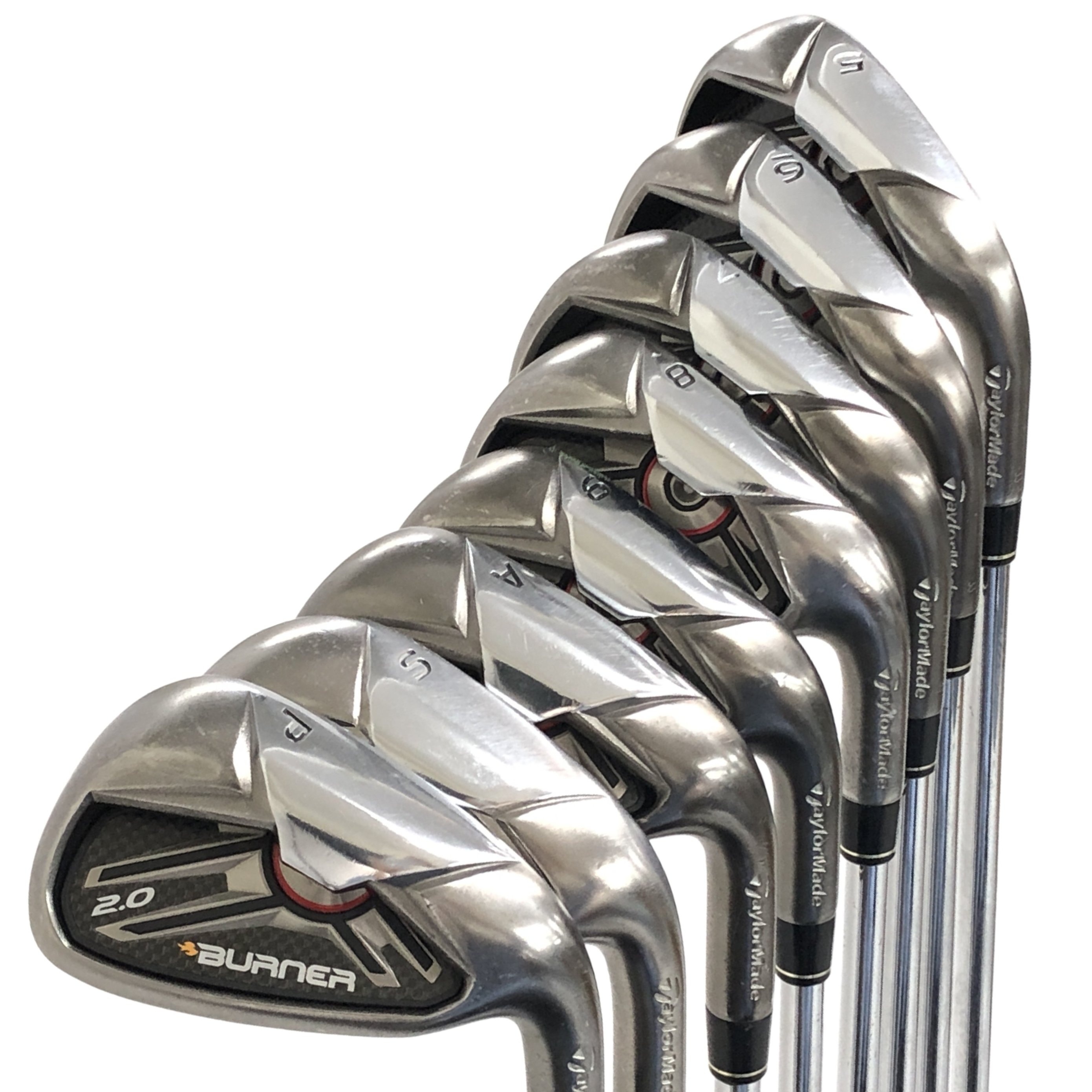 TaylorMade テーラーメイド BURNER 2.0 アイアン 5-9 A,S,P 8本セット ゴルフクラブ 中古