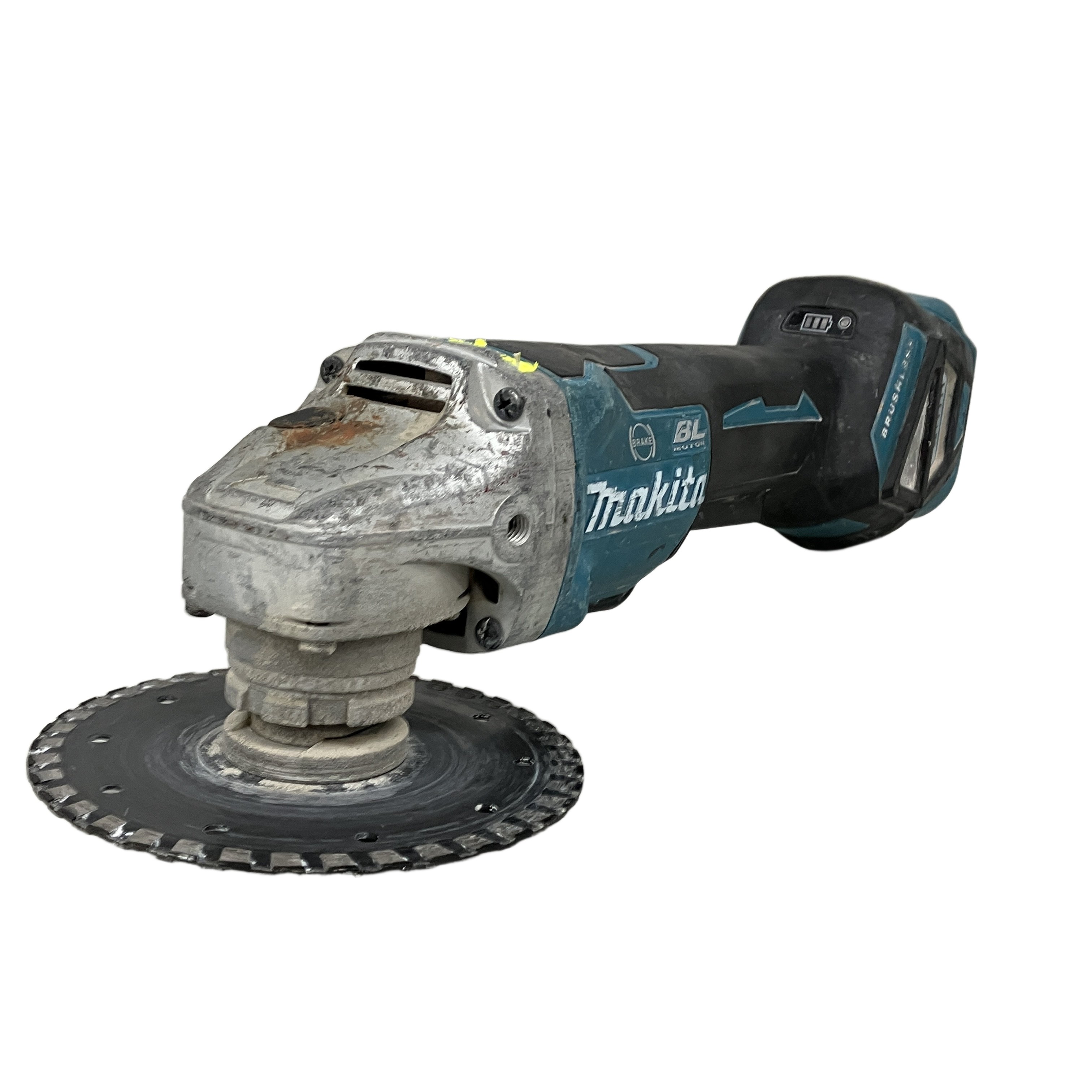 makita GA518D 125ミリ充電式ディスクグラインダ電動工具 中古