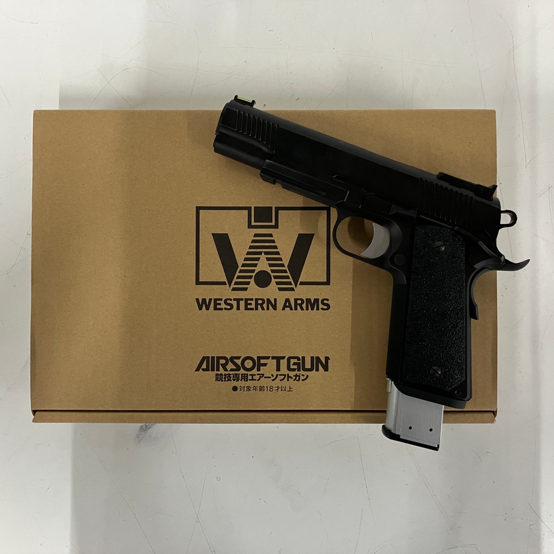 WESTERN ARMS WA デルタフォース・カスタム 2026ver. WA-WLABR ガスブローバックガン 良好