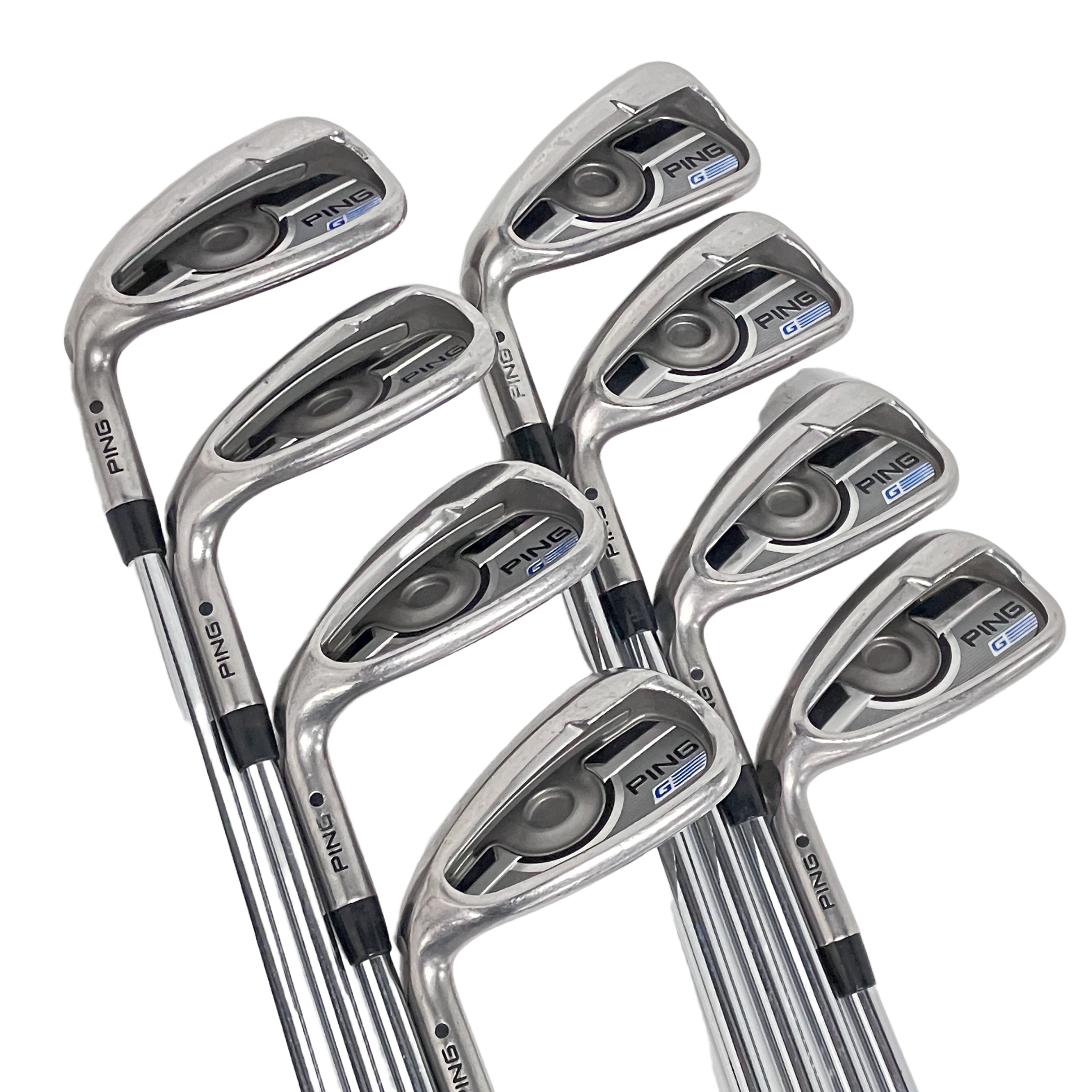 PING G アイアン 8本 AMT 2.0 SR レフティ ピン ゴルフクラブ 左 中古