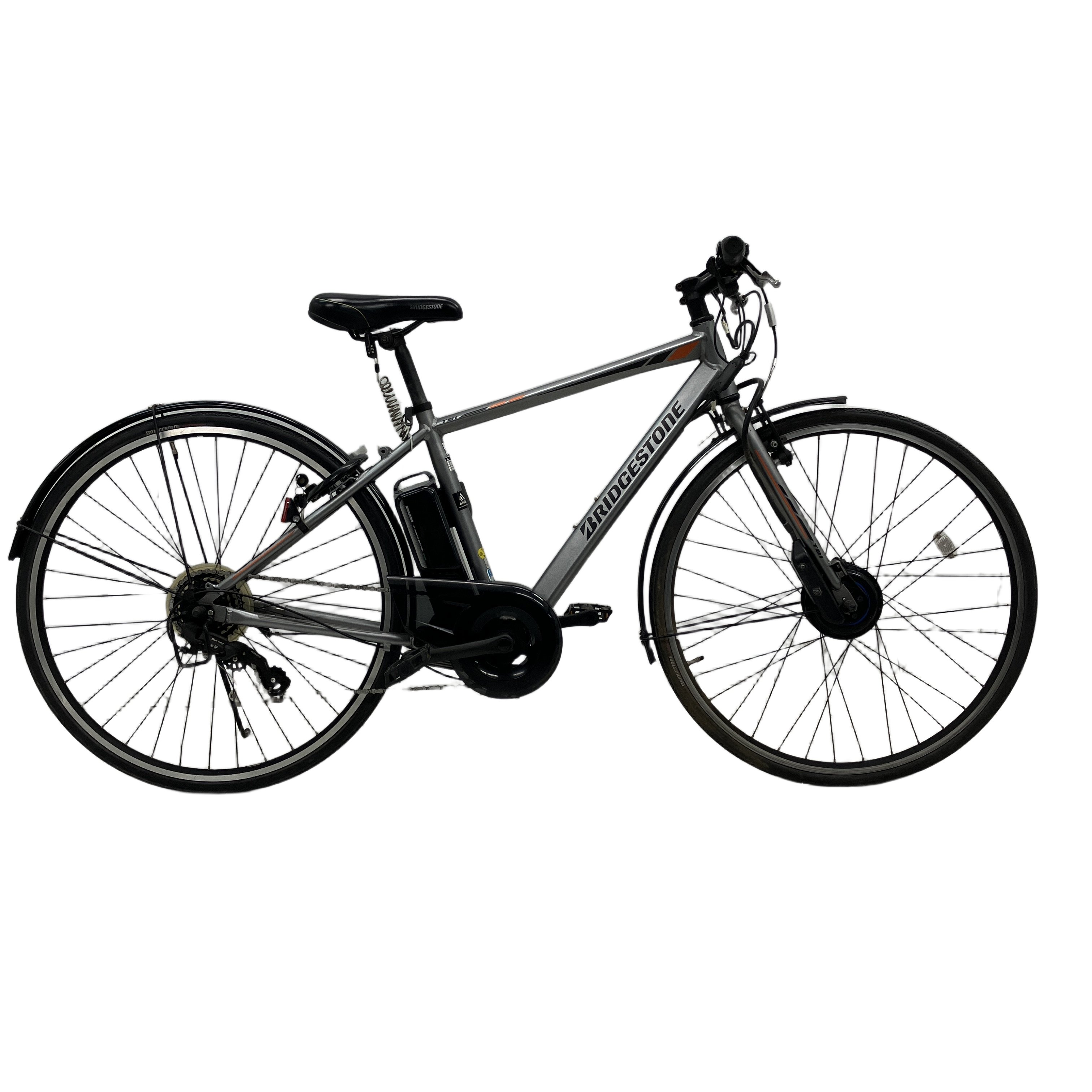 BRIDGESTONE TB7B41 TB1e 2021年モデル 電動アシスト クロスバイク 自転車 ブリヂストン 中古