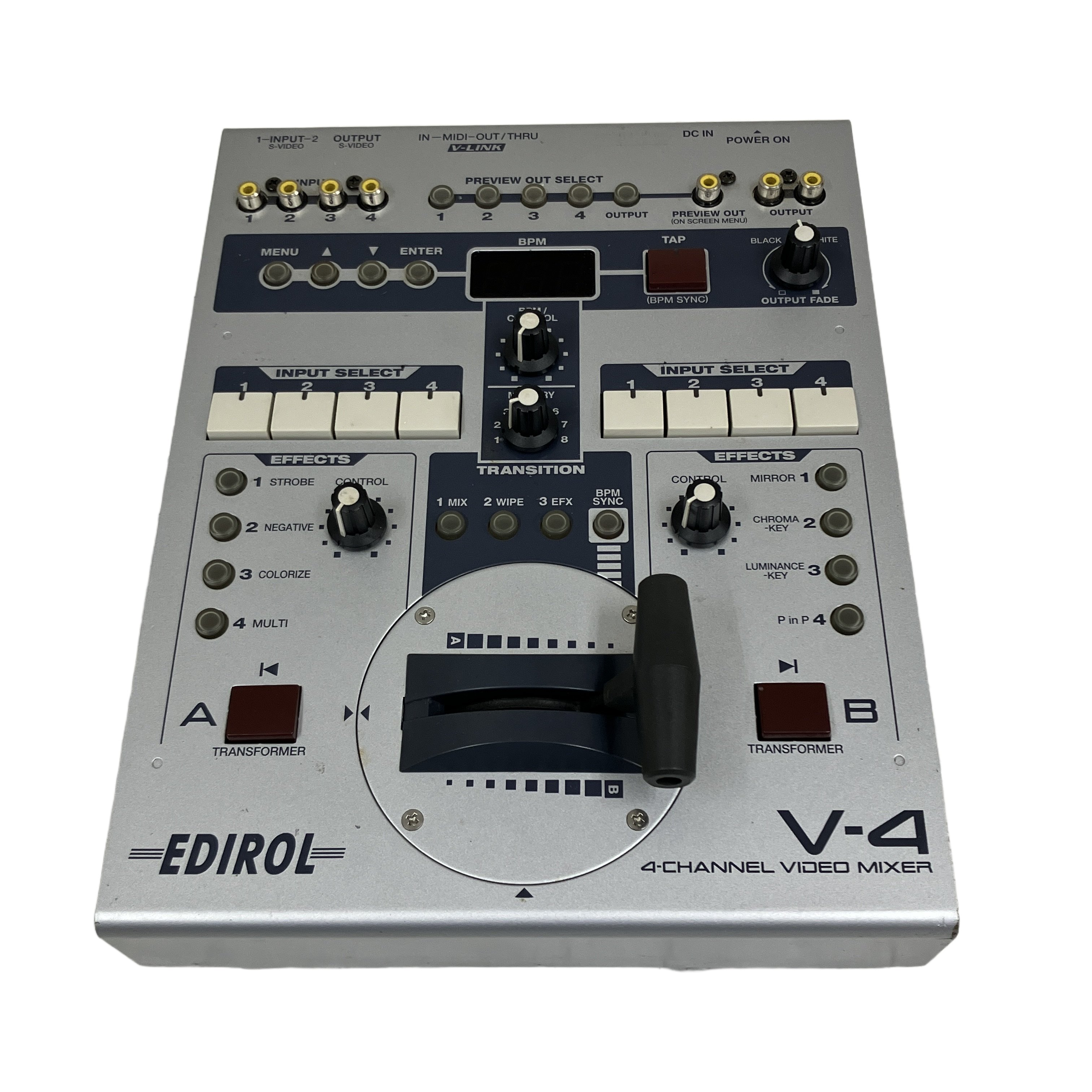 Roland ローランド EDIROL V-4 4チャンネル ビデオミキサー VJミキサー 映像機器 中古