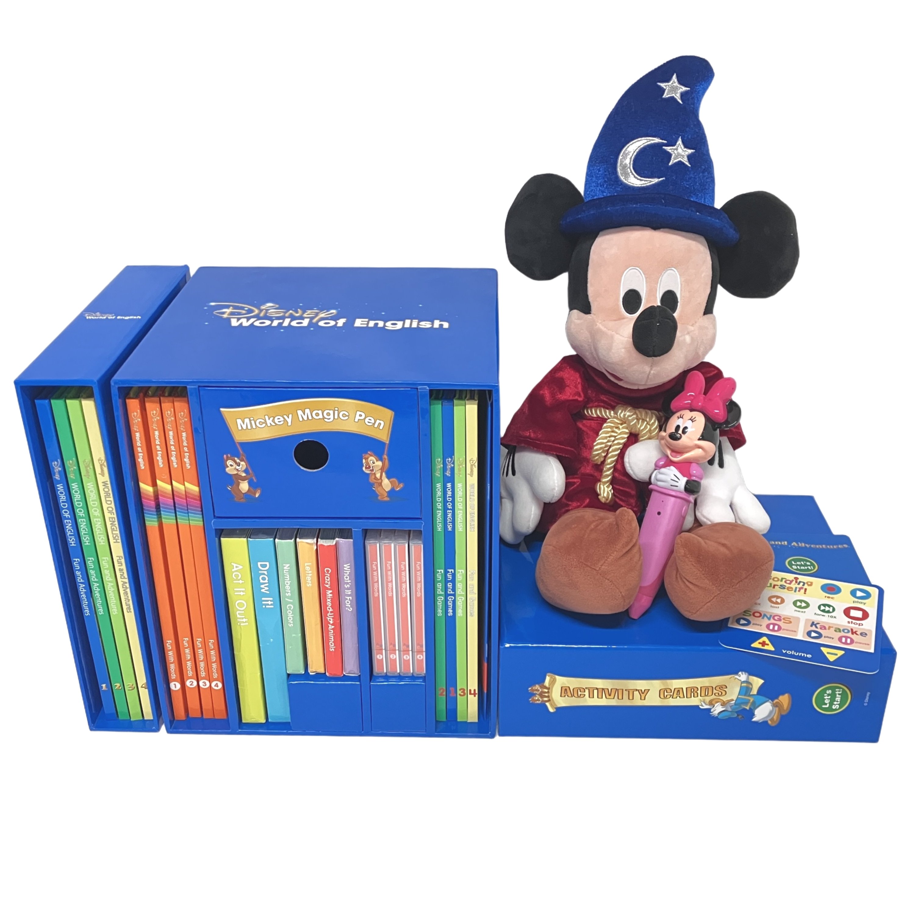 DWE ミッキーマジックペンアドベンチャーセット 2024年頃 Blu-ray版 ディズニー 英語 教材 中古