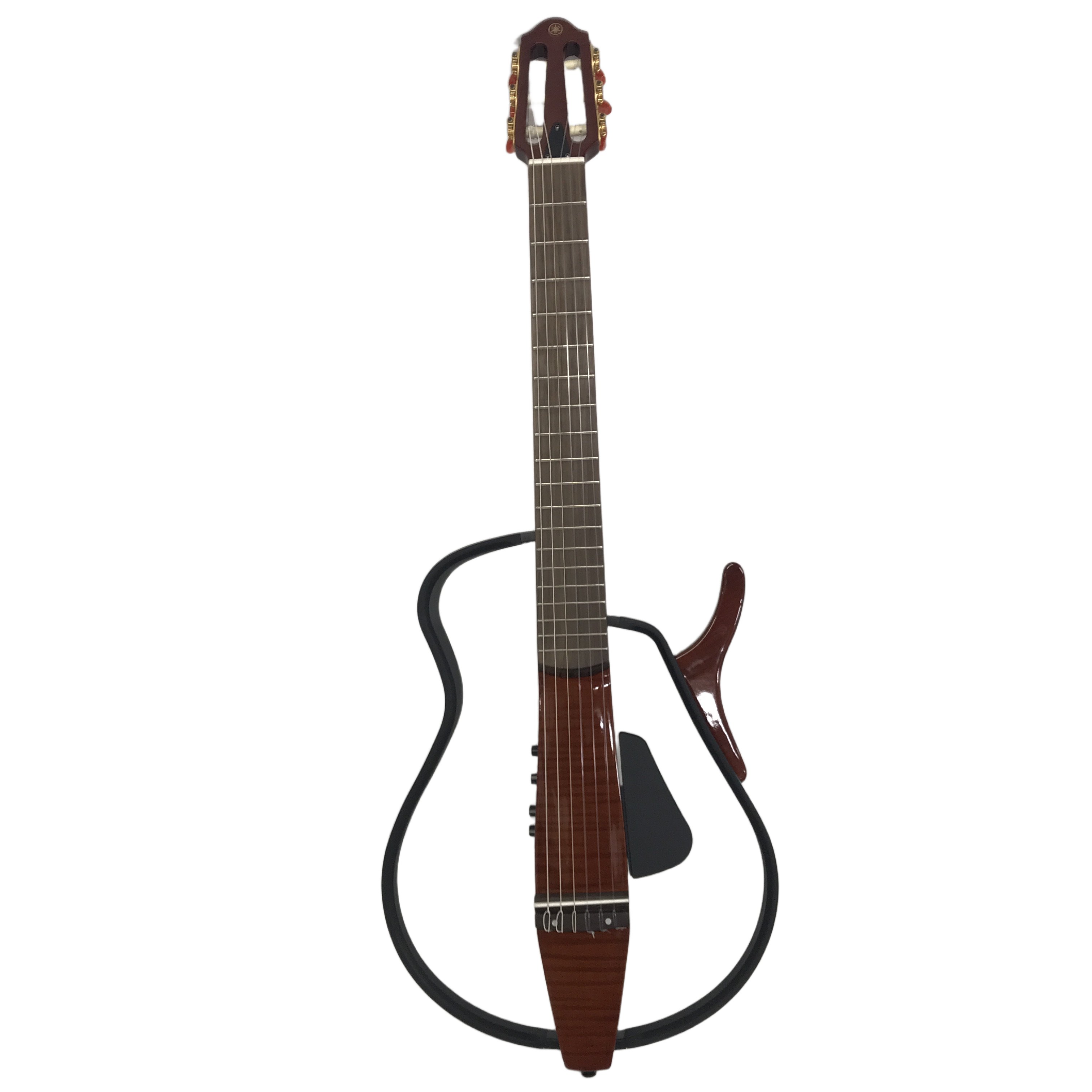 YAMAHA SLG110N サイレントギター クラシックギター エレガット 弦楽器 中古