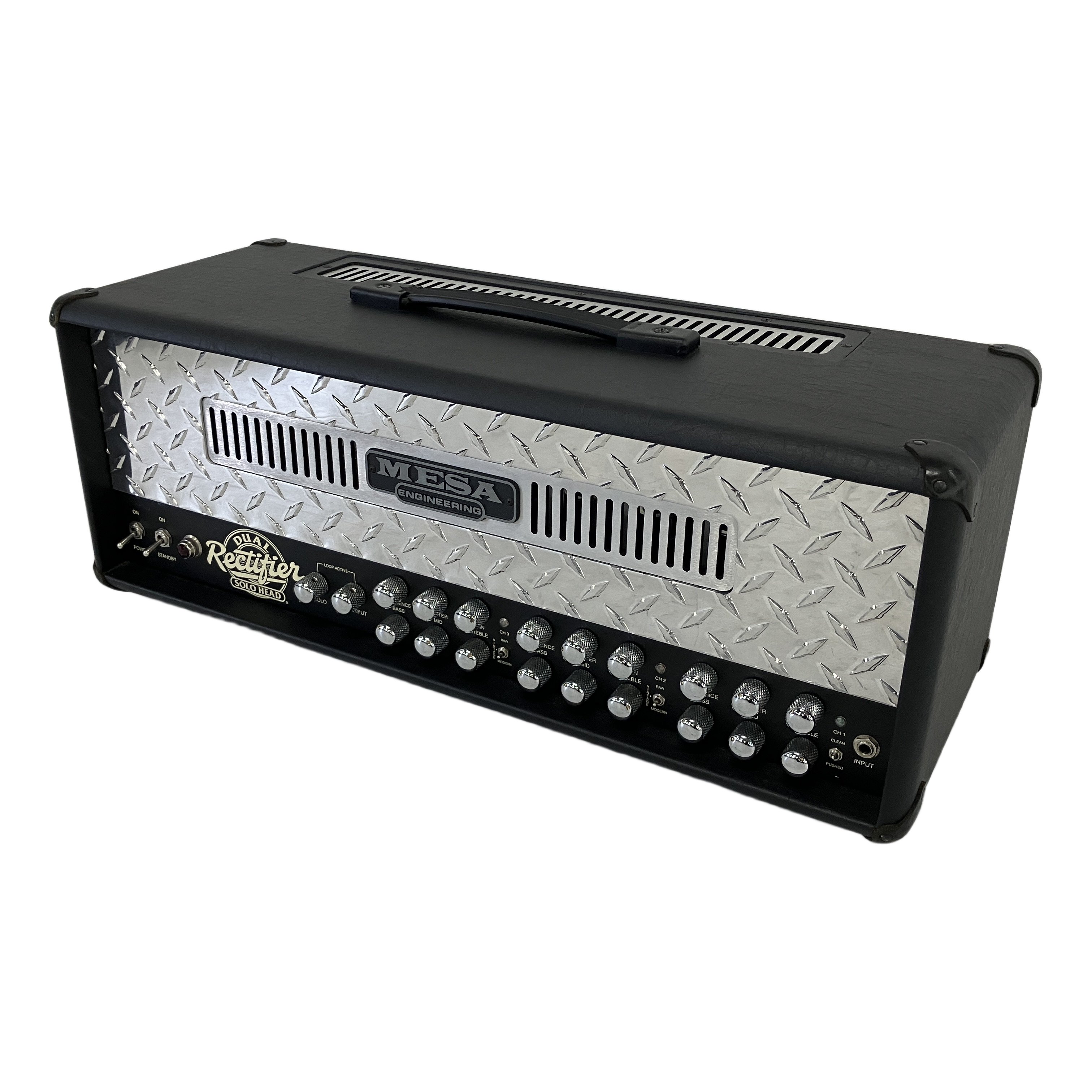 Mesa Boogie Dual Rectifier SOLO HEAD 100 ヘッドアンプ フットスイッチ付 音響機材 中古