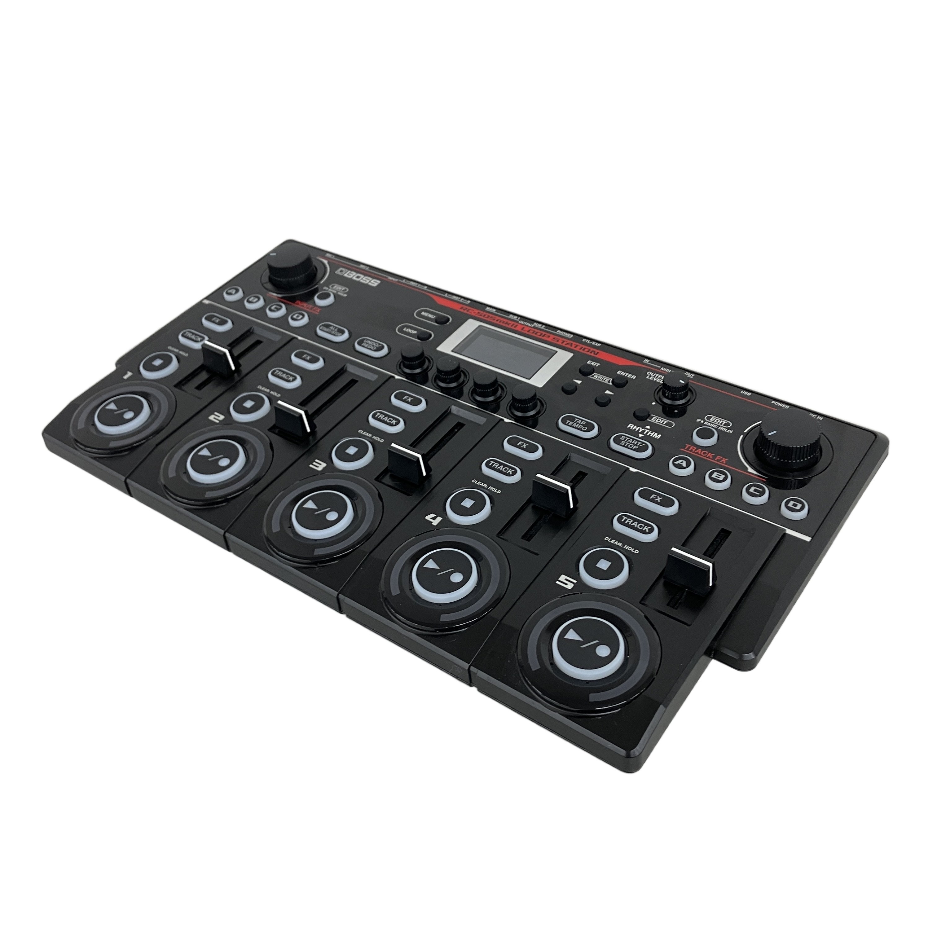 5つのステレオ・トラックと多彩なエフェクトで無限のパフォーマンスを可能にする次世代テーブルトップ・ルーパー
