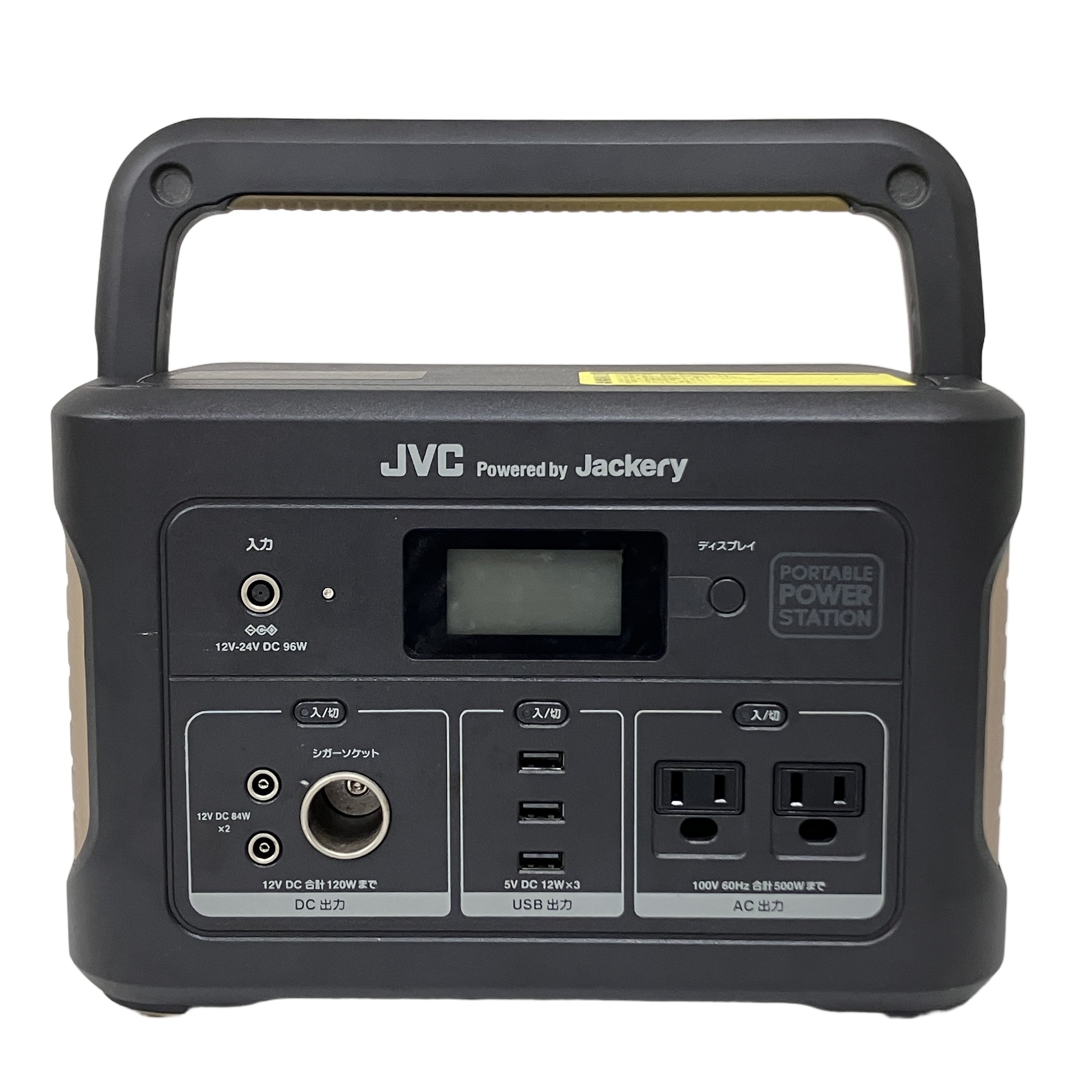 JVCケンウッド Jackery BN-RB62-C ポータブル電源 626Wh キャンプ アウトドア 防災 非常用電源 中古