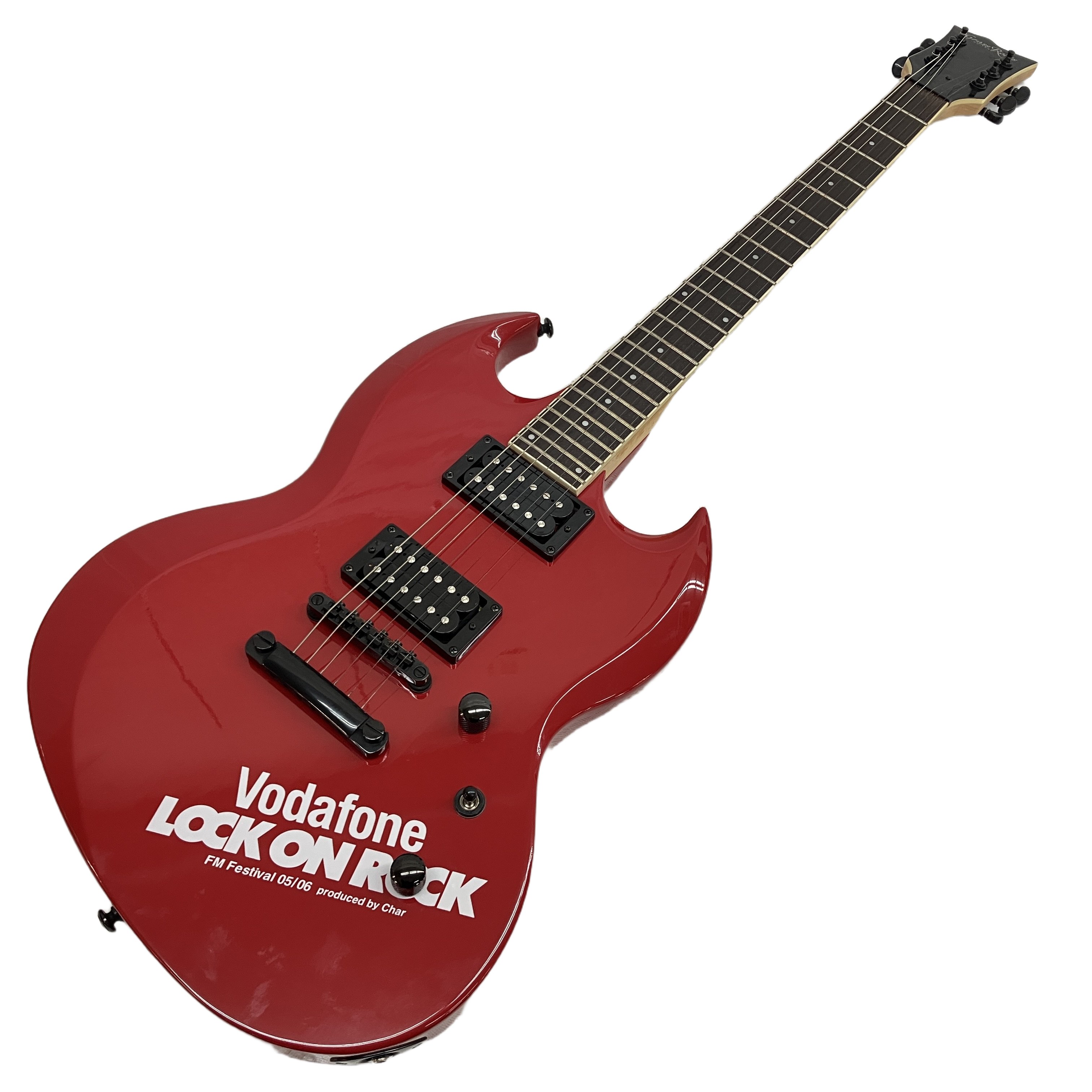 ESP GRASSROOTS エレキギター Vodafone “LOCK ON ROCK” ケース付き glassroots 限定品 中古