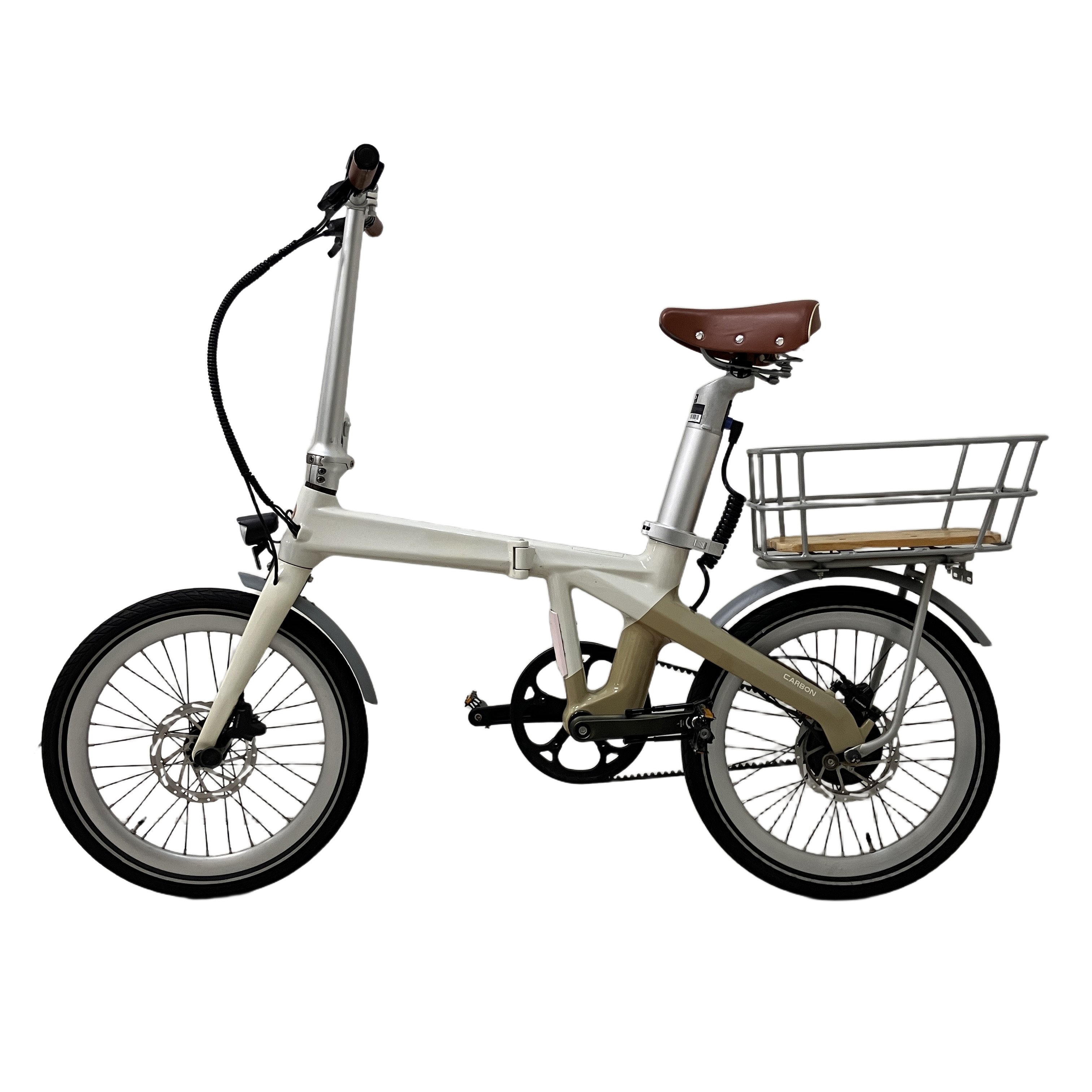 A DECE OASIS Air Carbon 折り畳み 電動アシスト自転車 充電器付き 中古