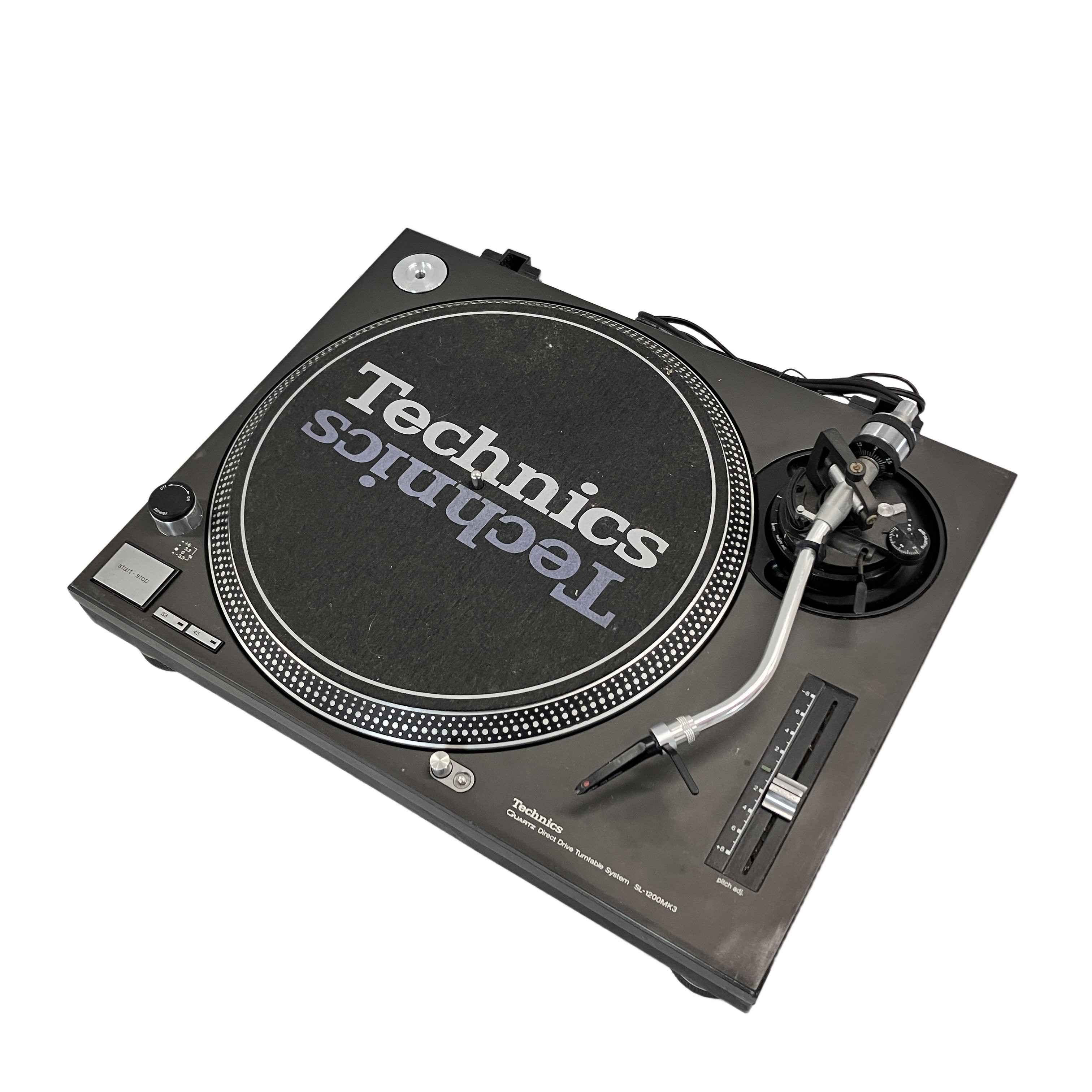 Technics SL-1200MK3 ターンテーブル カートリッジ付き レコードプレーヤー テクニクス 中古