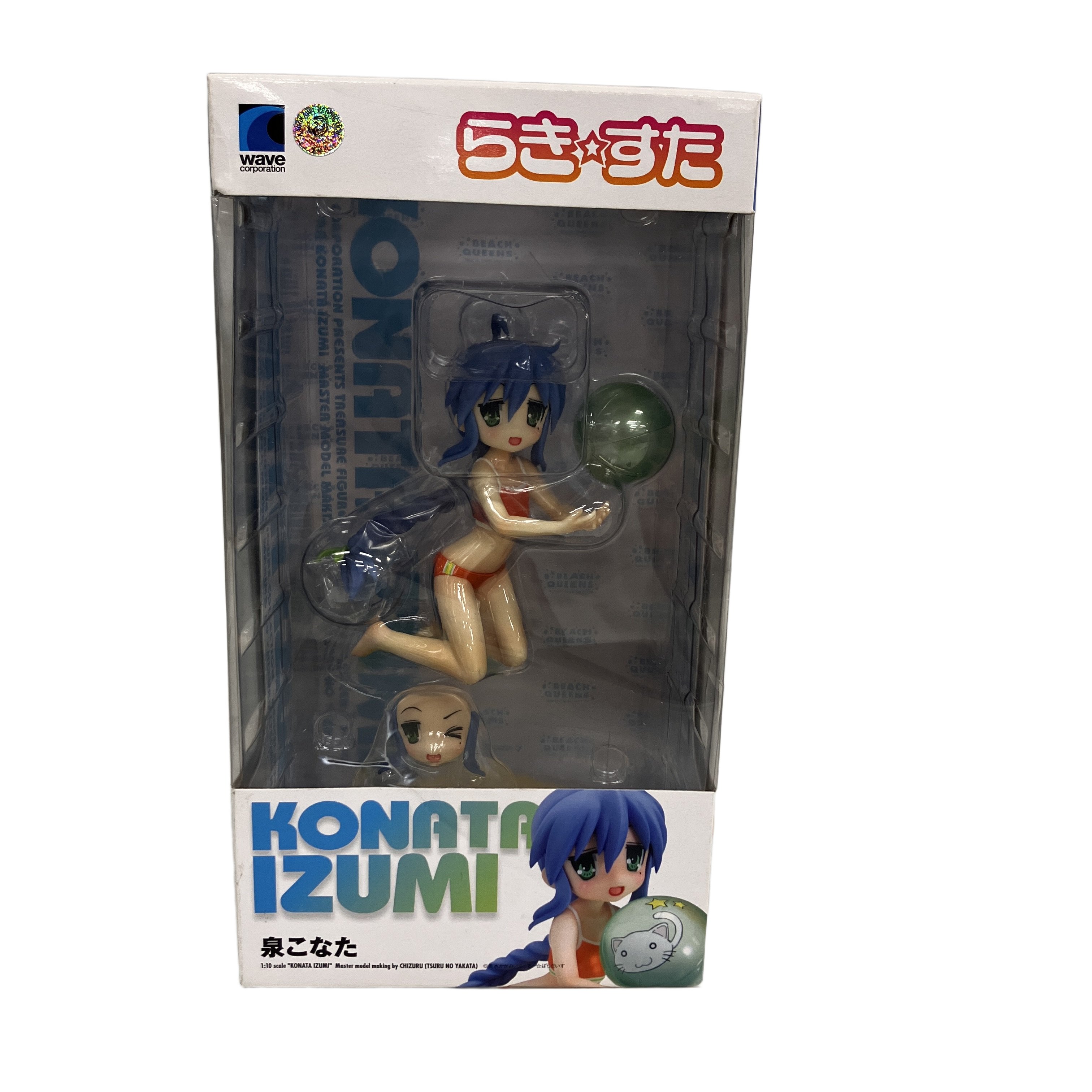 wave BEACH QUEENS らき☆すた 泉こなた 1/10スケール フィギュア 未使用 未開封