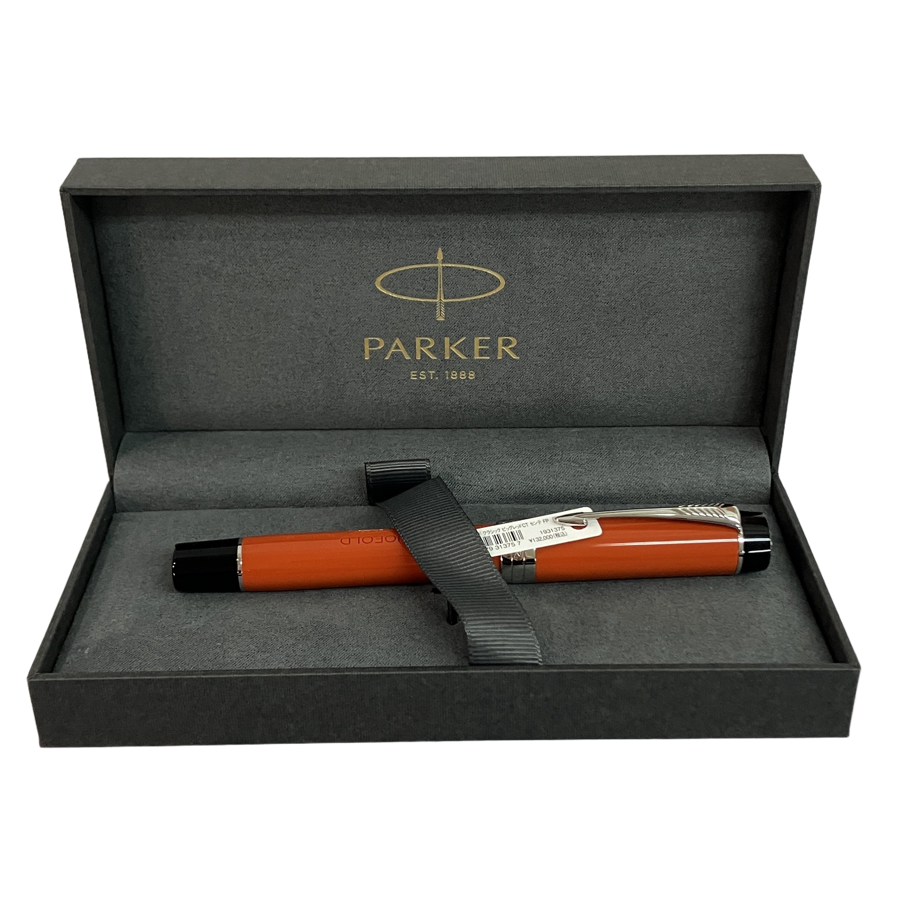 PARKER 1931375 F 細字 デュオフォールド センテニアル ビッグレッドCT 万年筆 パーカー 未使用