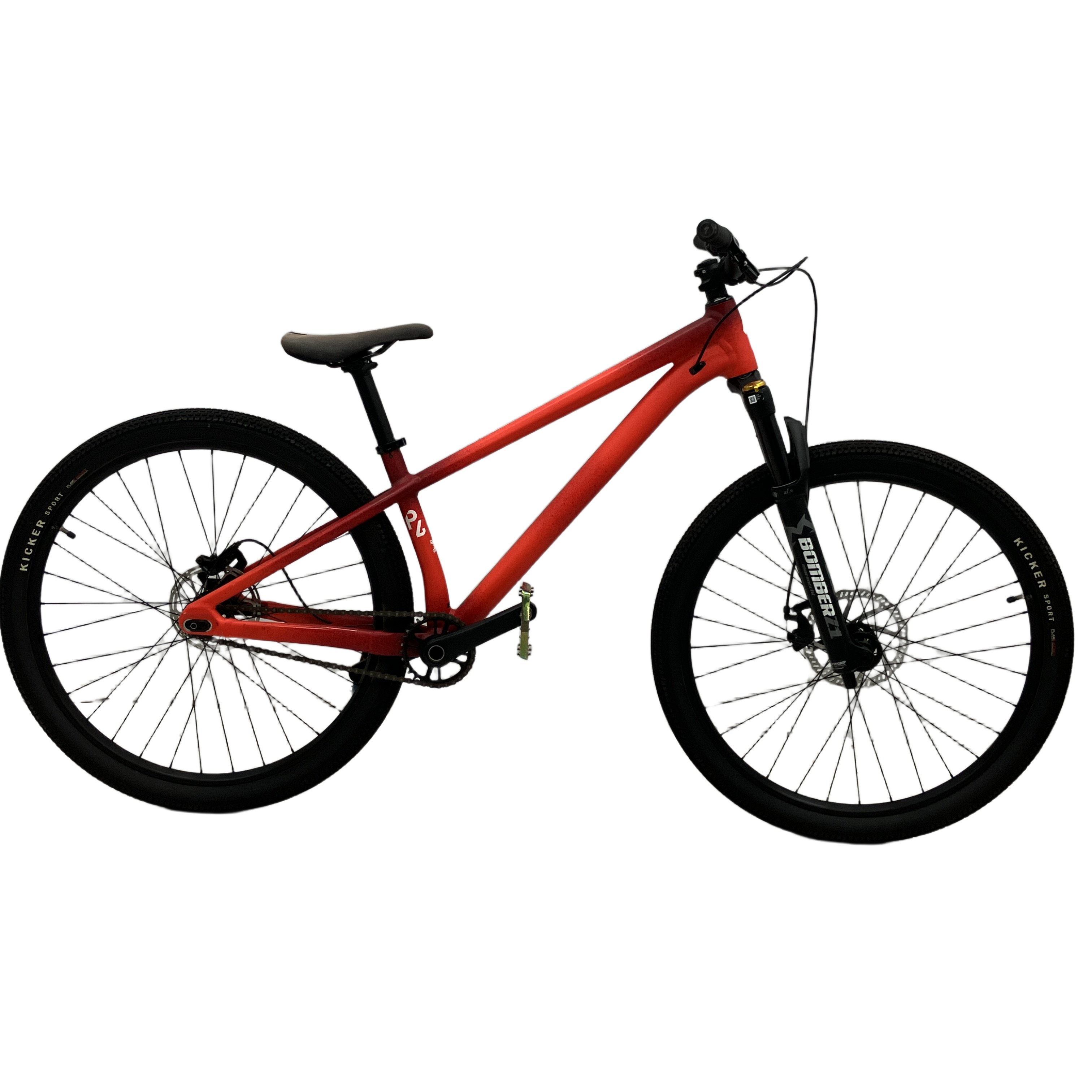 SPECIALIZED P.SERIES P.4 マウンテンバイク レッド SRAM LEVEL 油圧 27.5 DJバイク MTB 中古