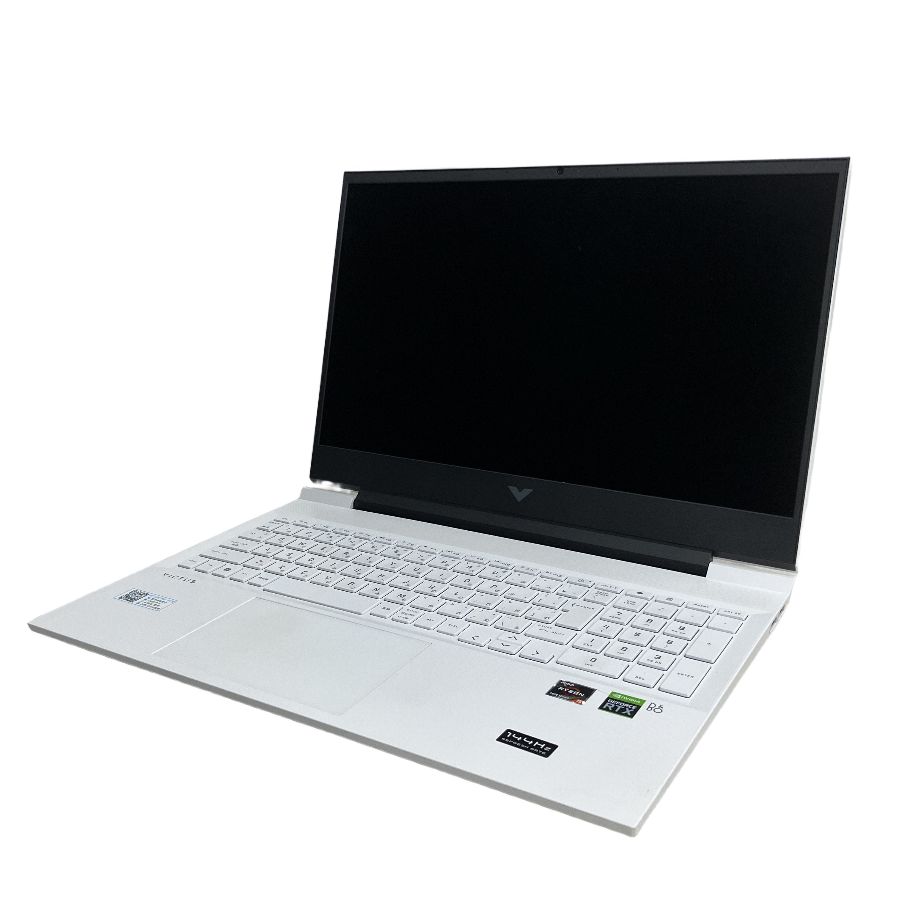 HP Victus 16-e0166AX 16.1インチ ノート パソコン Ryzen 5 5600H 16GB SSD 512GB RTX 3050 win11 中古