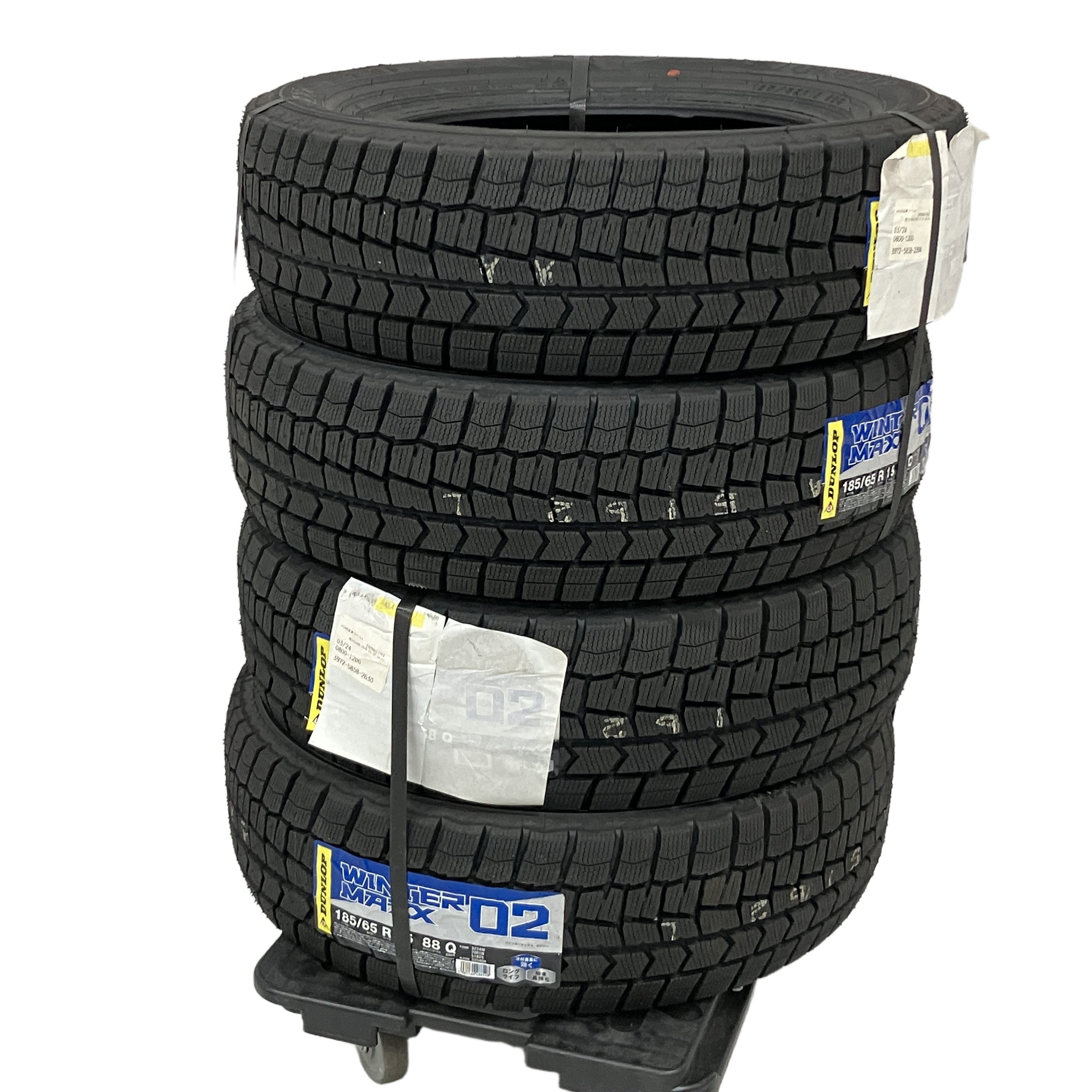 DUNLOP WINTERMAXX02 185/65R15 88Q 15インチ 4本セット ダンロップ 車用品 未使用