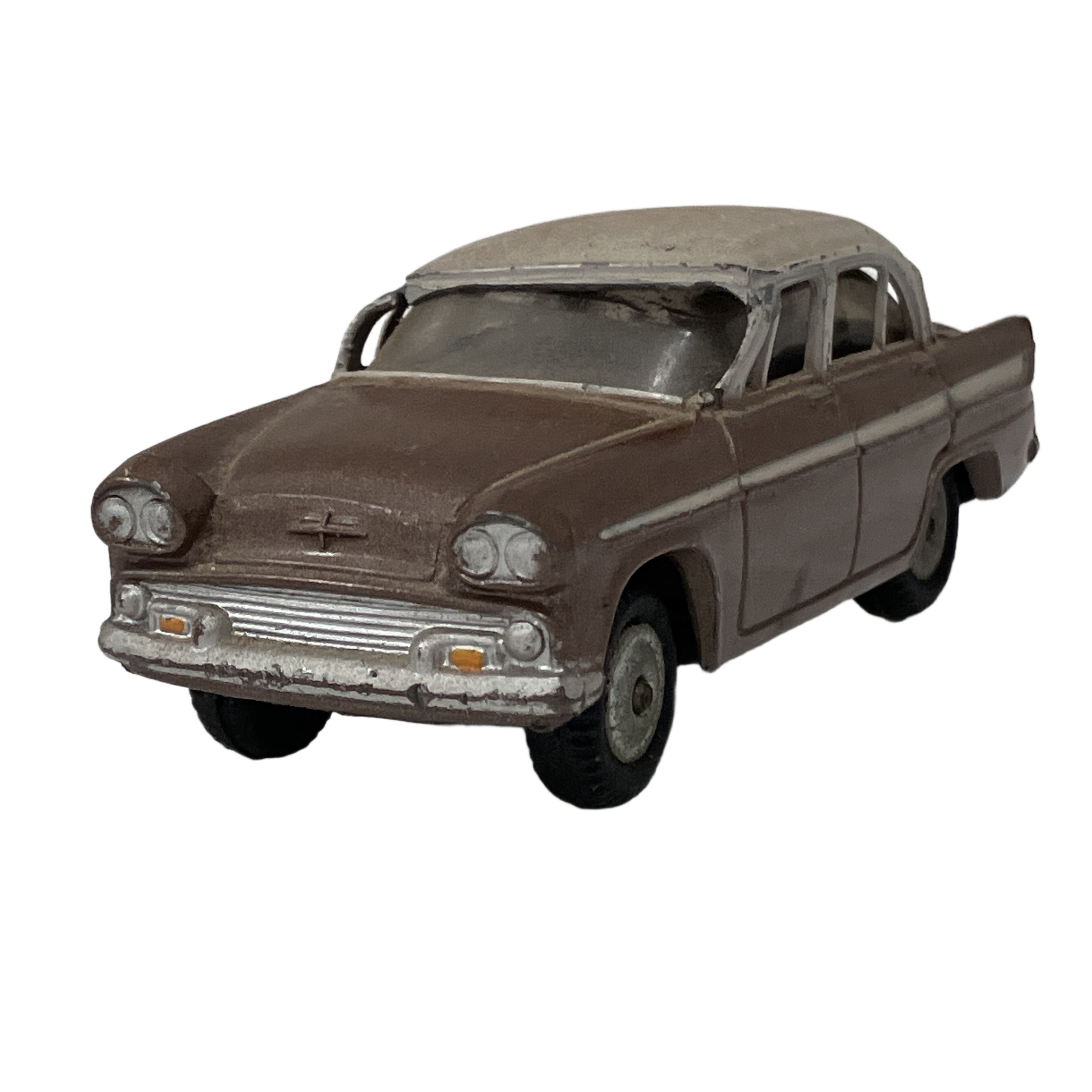 ミクロペット プリンス スカイライン ツートンカラー ブラウン/ホワイト ミニカー 中古