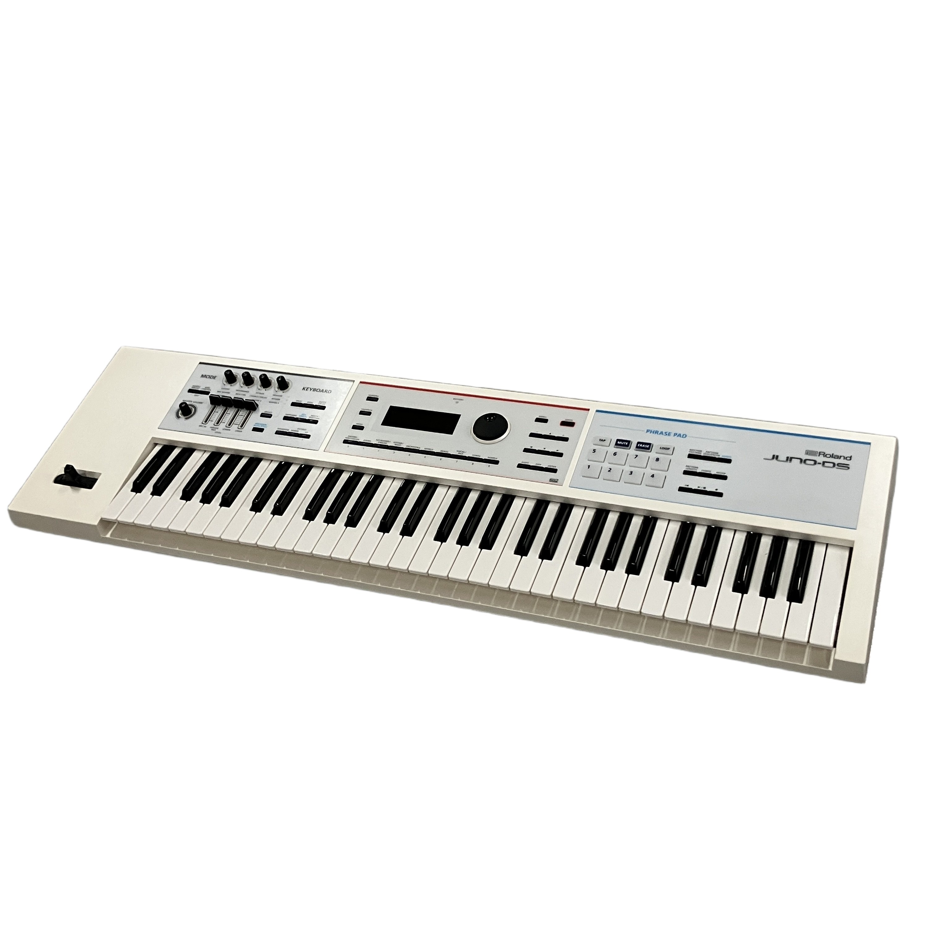 Roland JUNO-DS61W シンセサイザー キーボード 楽器 ケース付き ローランド 中古 良好