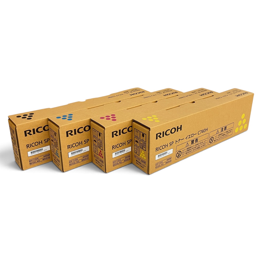 RICOH リコー C740H SP トナー 4色セット ブラック シアン マゼンタ イエロー 未使用