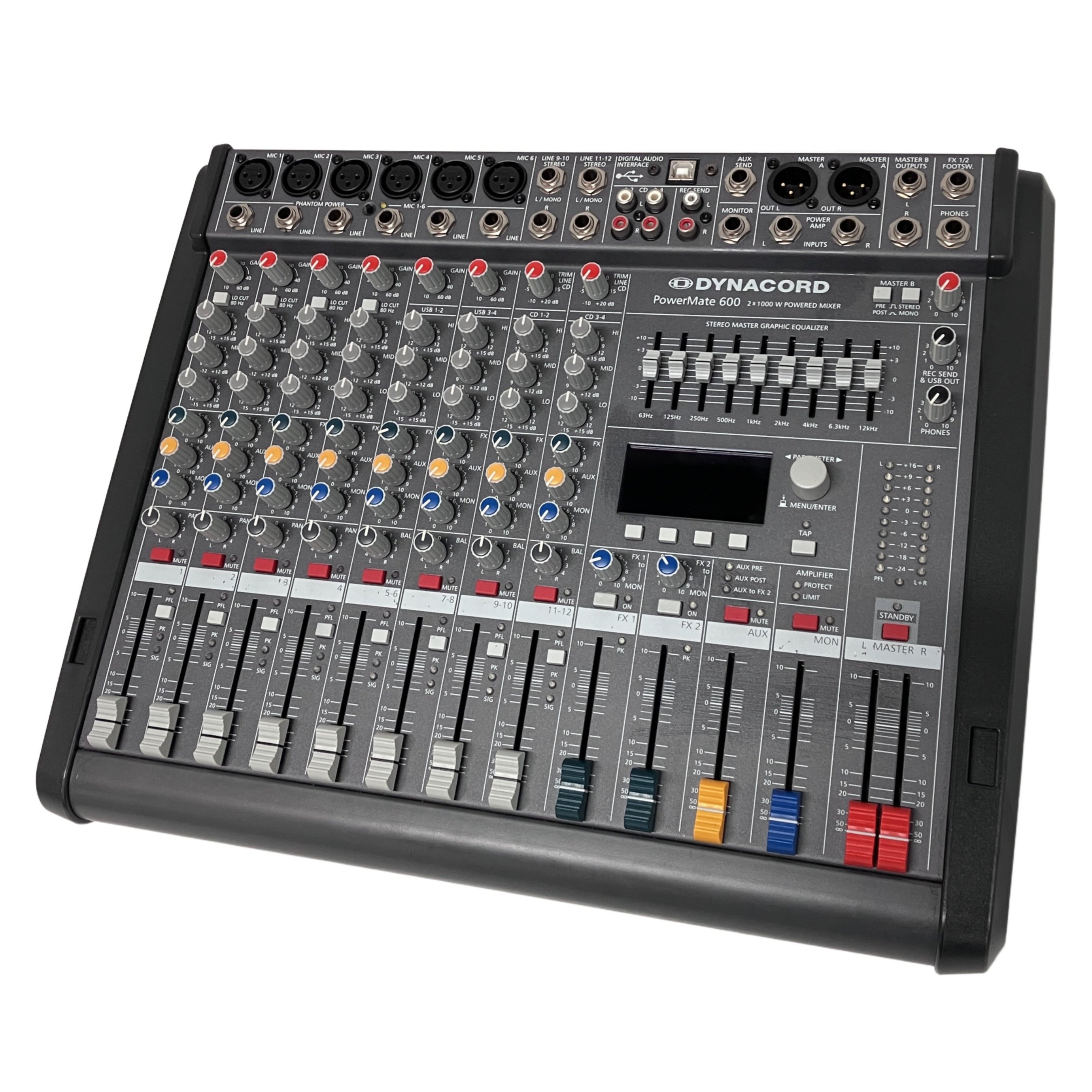 DYNACORD PowerMate 600 アナログミキサー パワードミキサー ダイナコード 音響 機器 中古