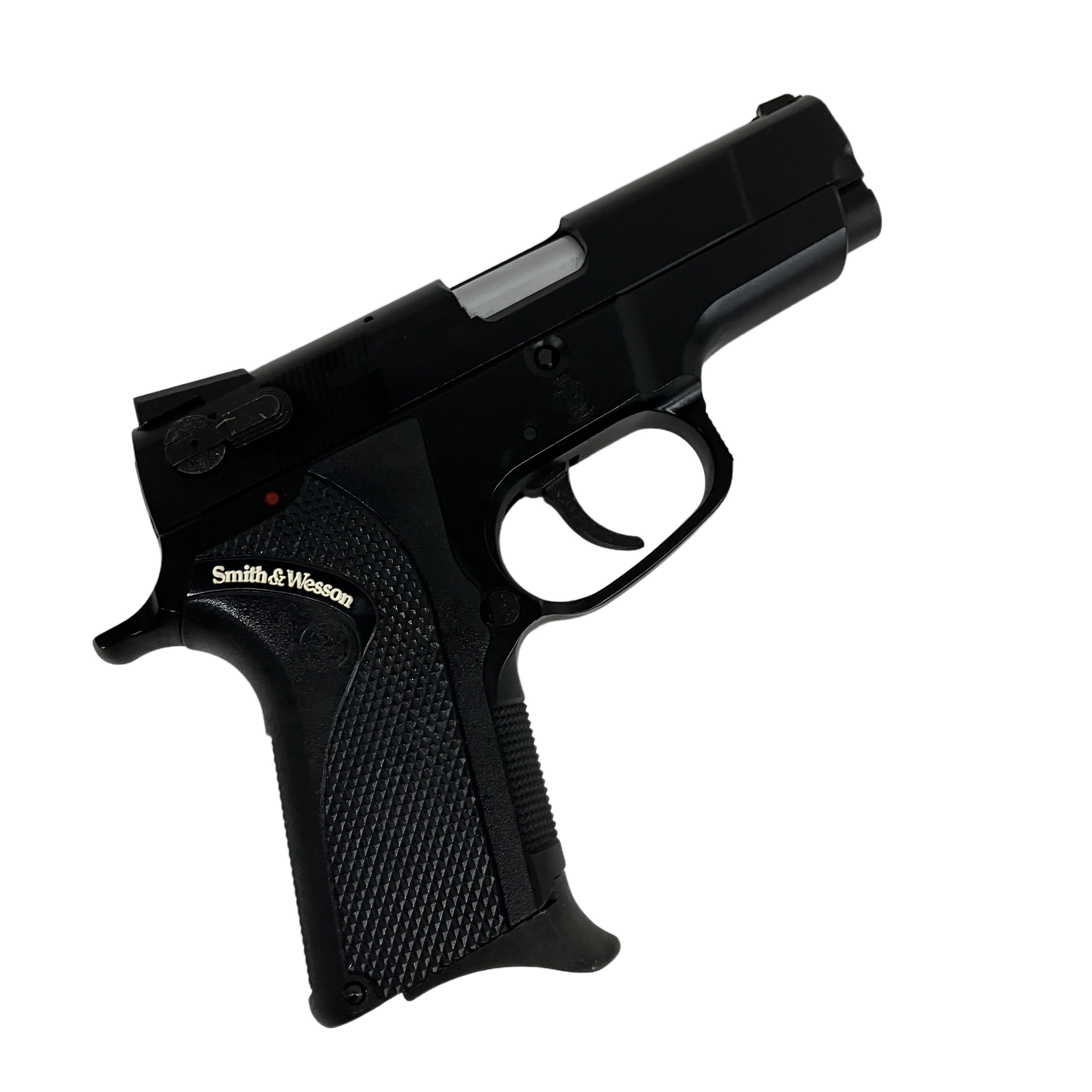 WA ウエスタンアームズ S&W ショーティ40 オールブラック モデル ハンドガン ガスガン 中古