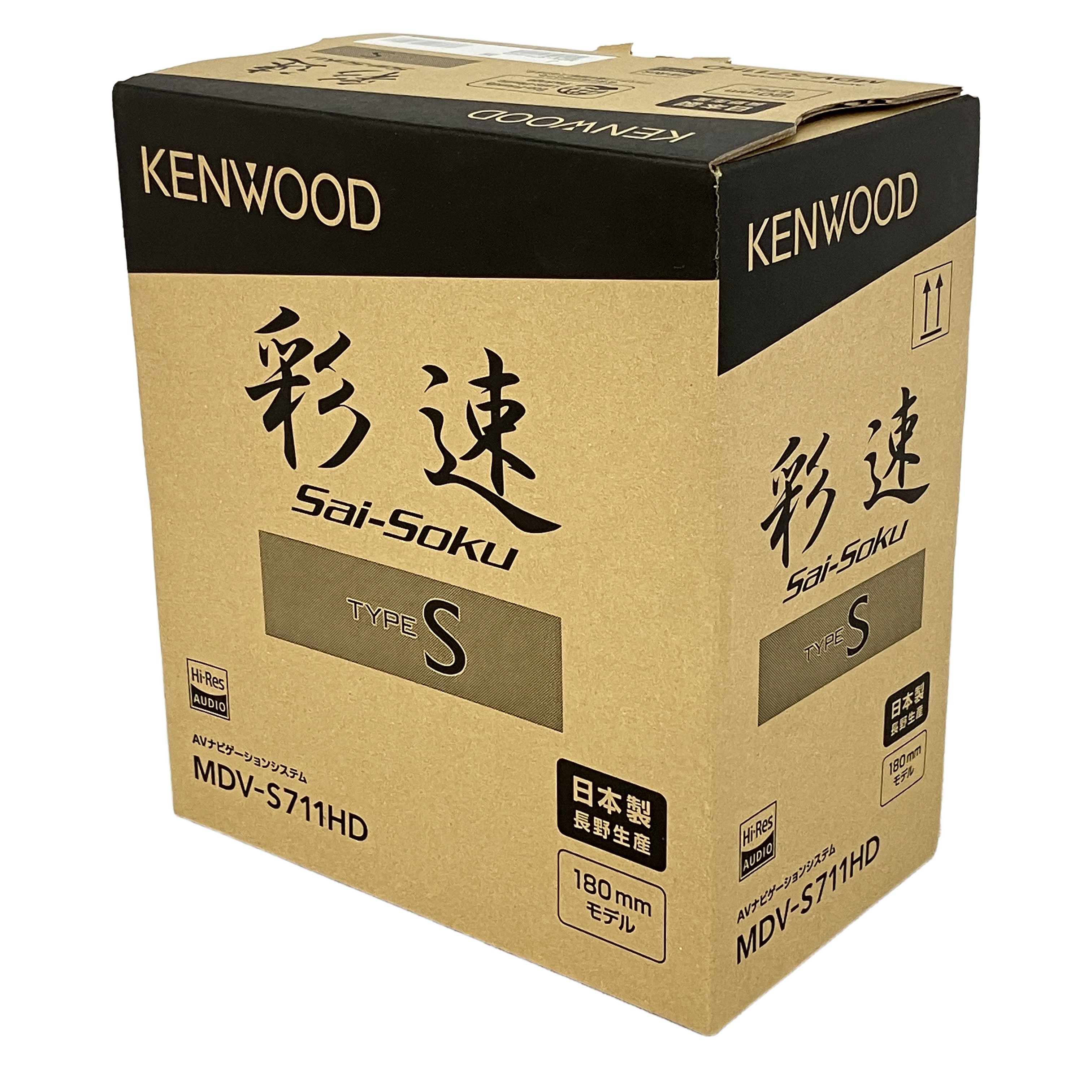 KENWOOD 彩速 MDV-S711HD カーナビ 開封済み 未使用